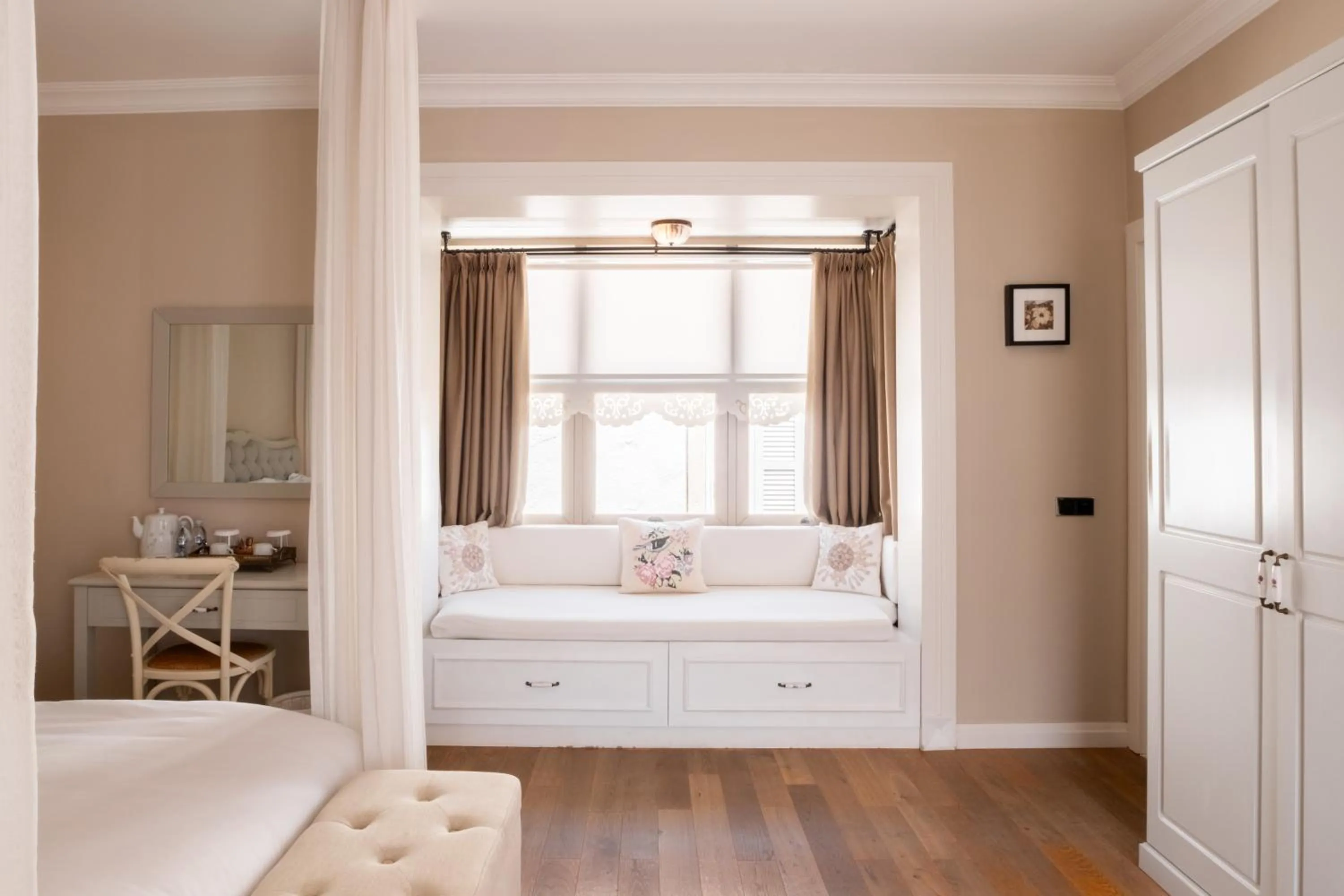 Bed in Viento Alacati Hotel