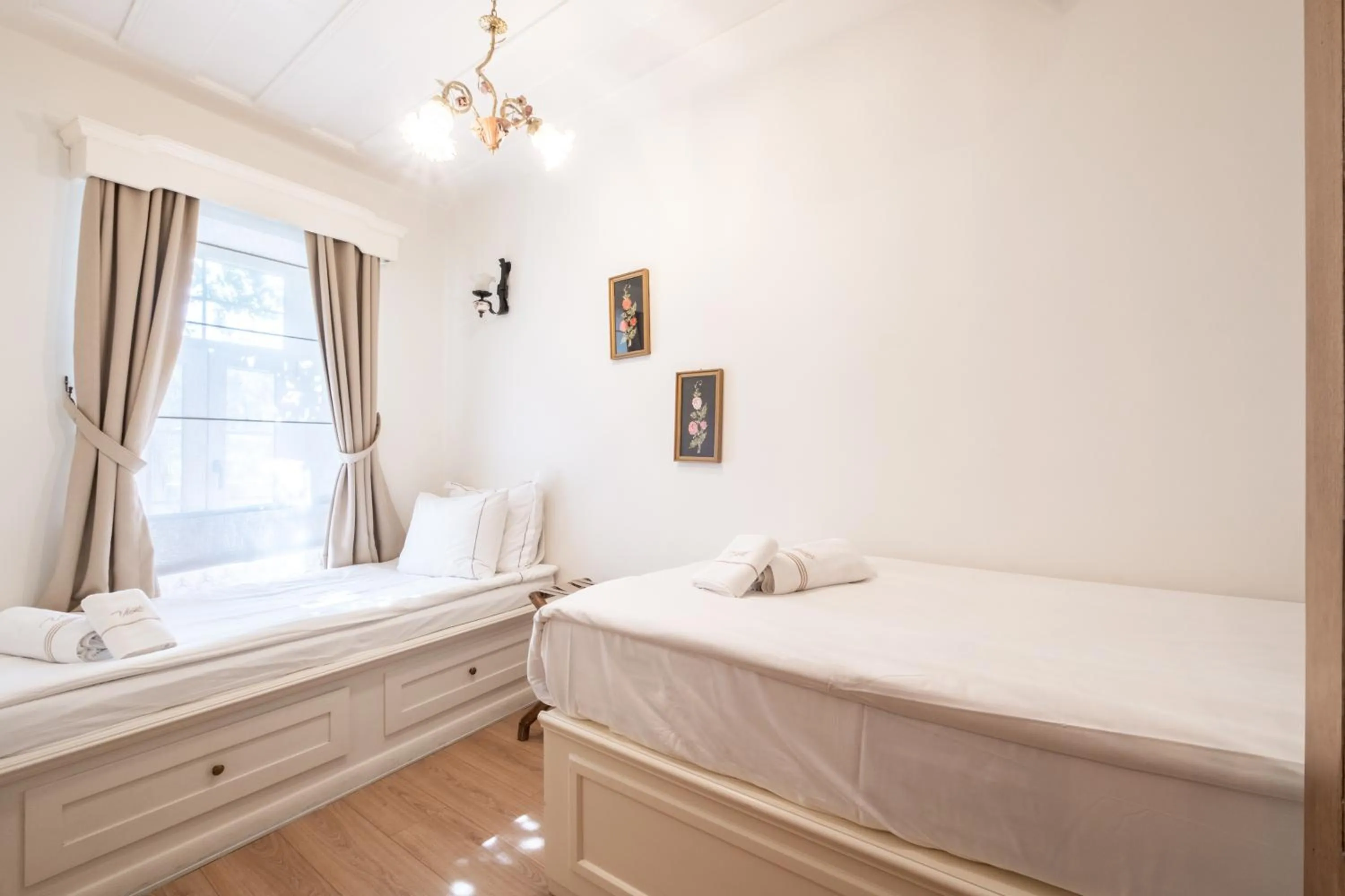 Bed in Viento Alacati Hotel