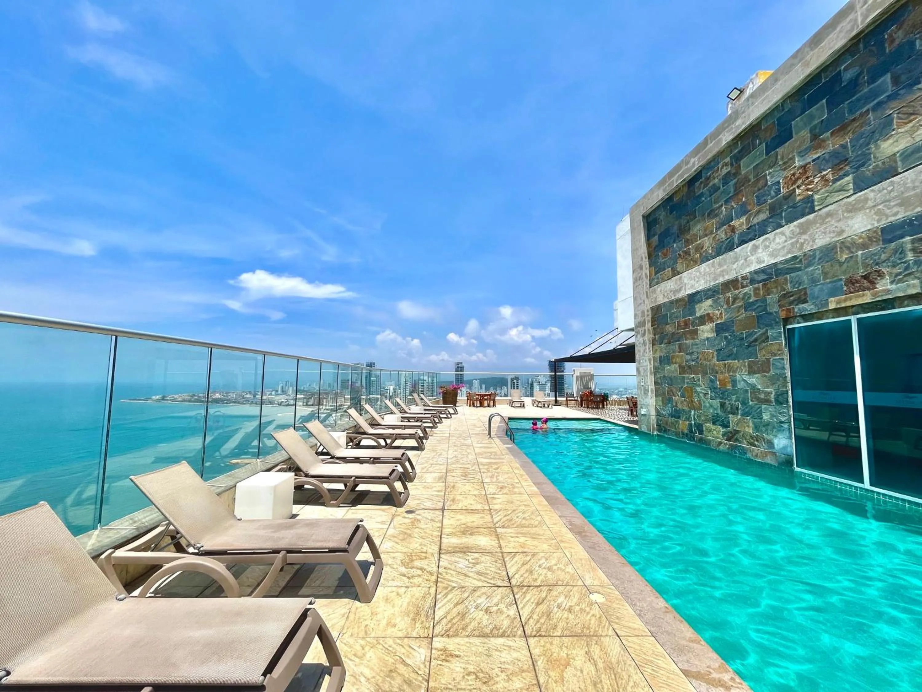 Balcony/Terrace in by Calamari Homes - Palmetto Beach 2504 Bocagrande