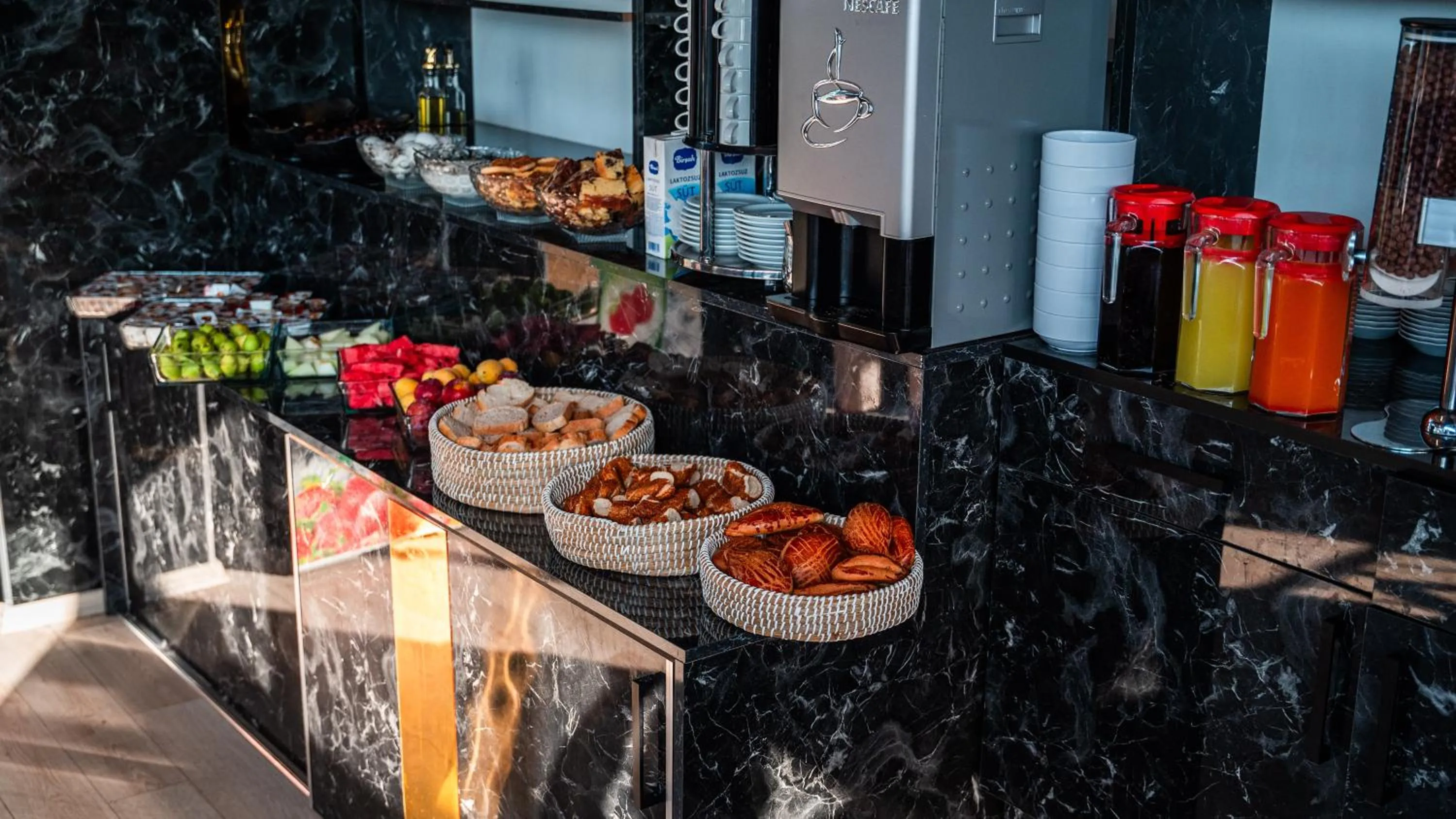 Buffet breakfast in Lale Sultan Hotel