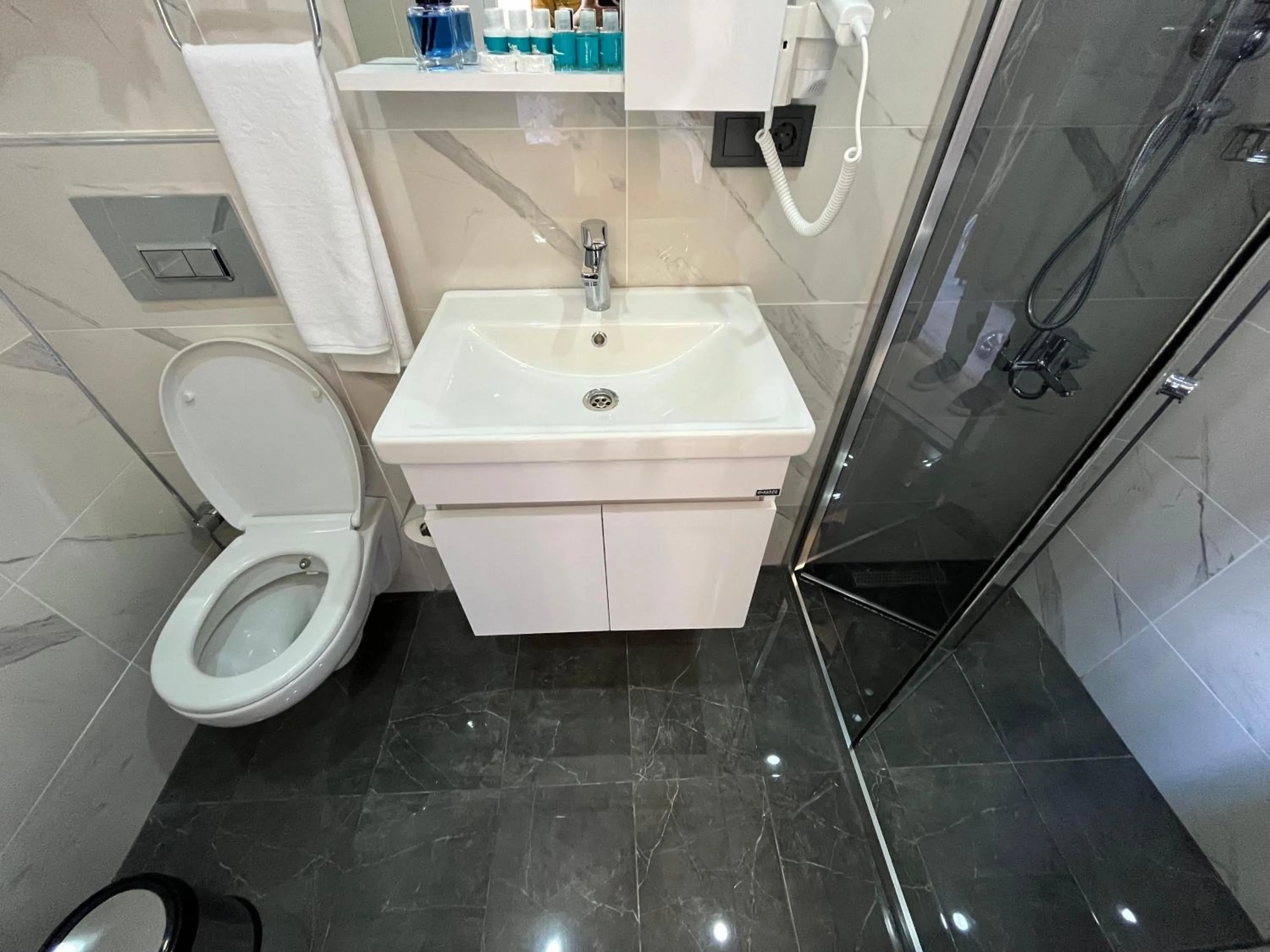 Toilet in Lale Sultan Hotel