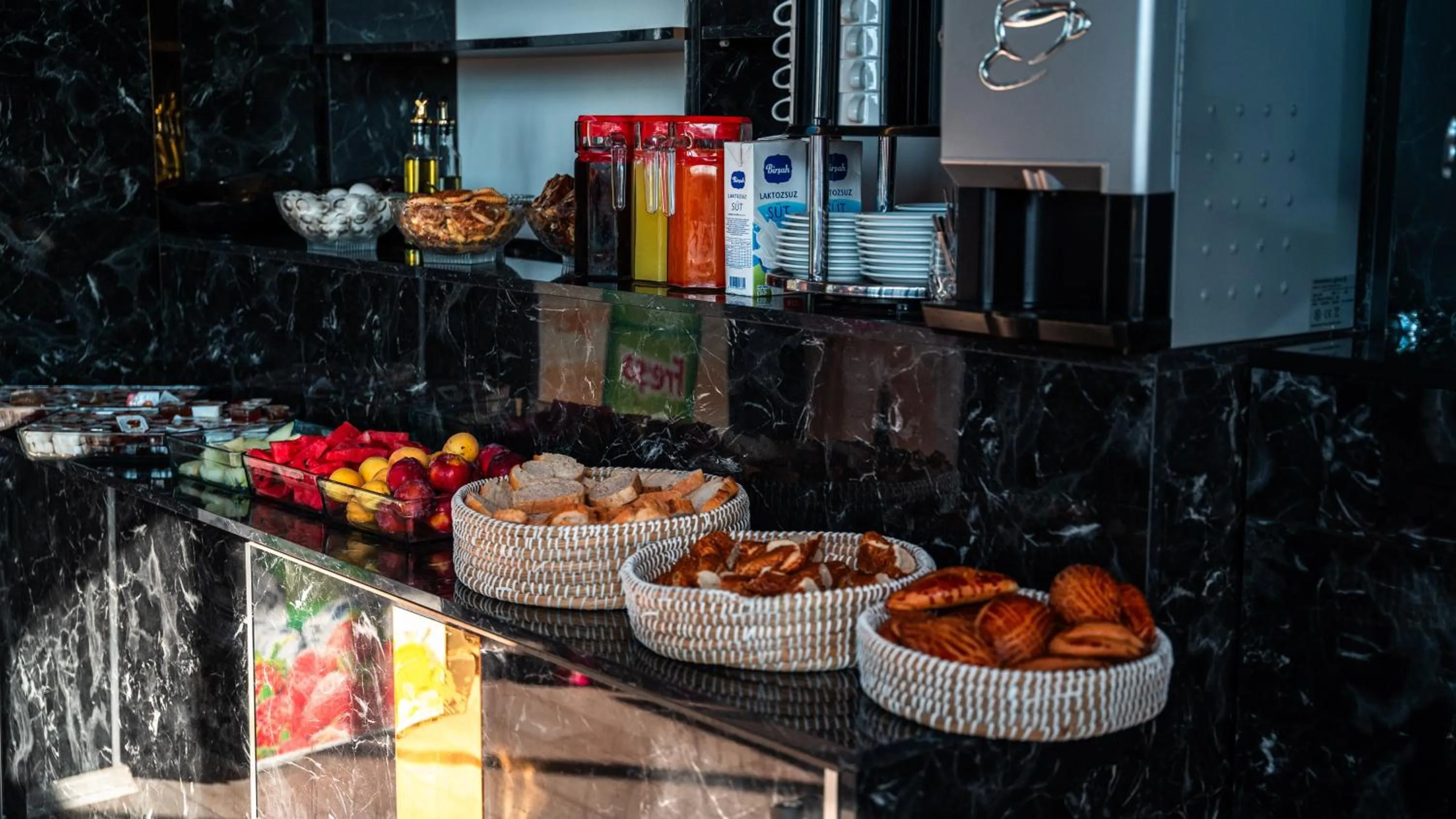 Buffet breakfast in Lale Sultan Hotel