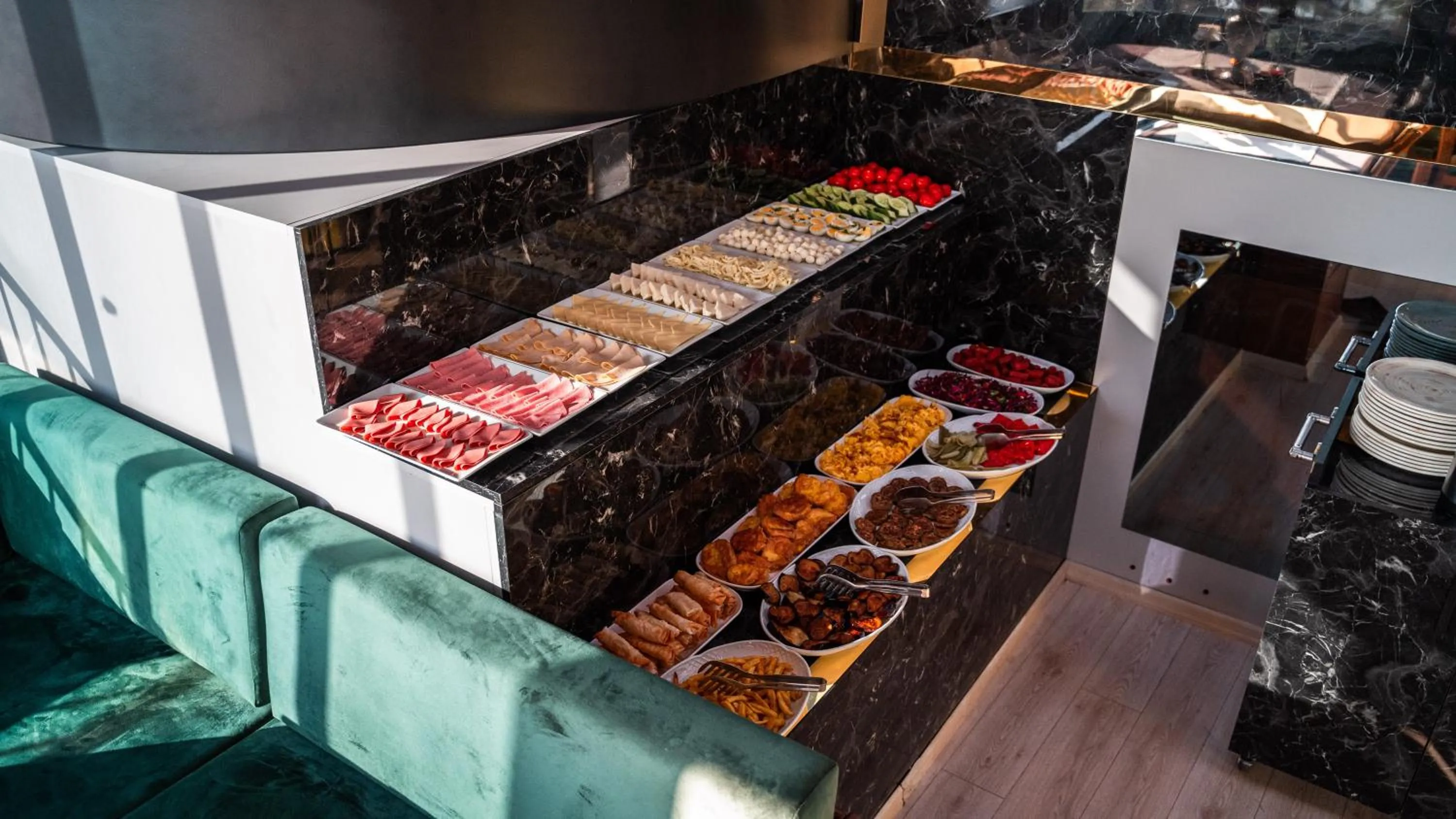 Buffet breakfast in Lale Sultan Hotel