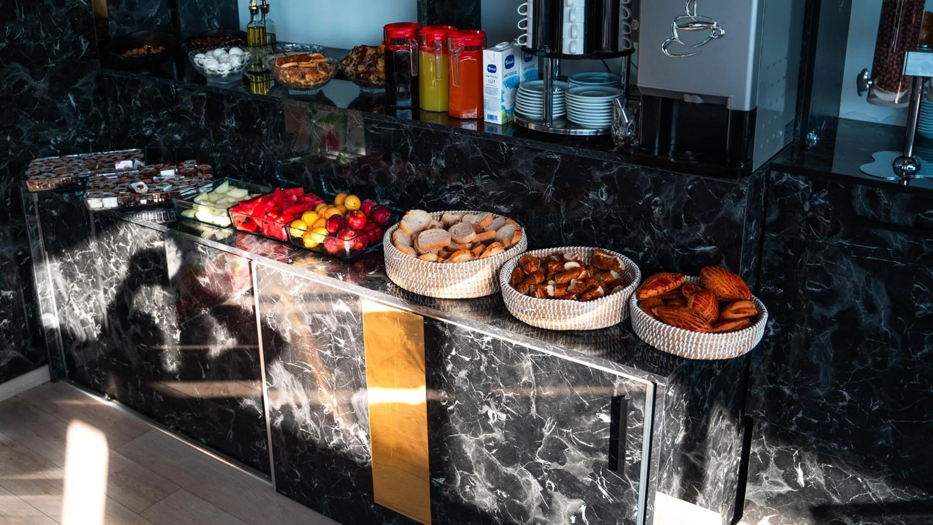 Buffet breakfast in Lale Sultan Hotel