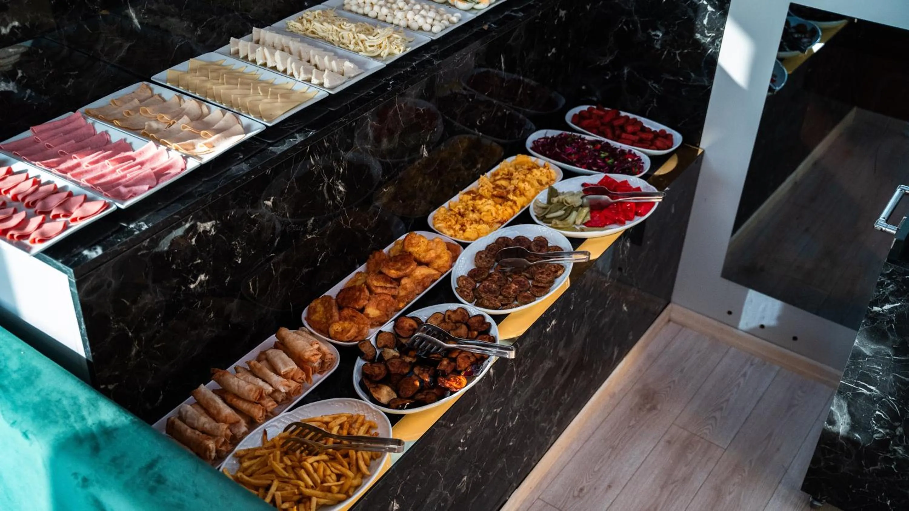 Buffet breakfast in Lale Sultan Hotel