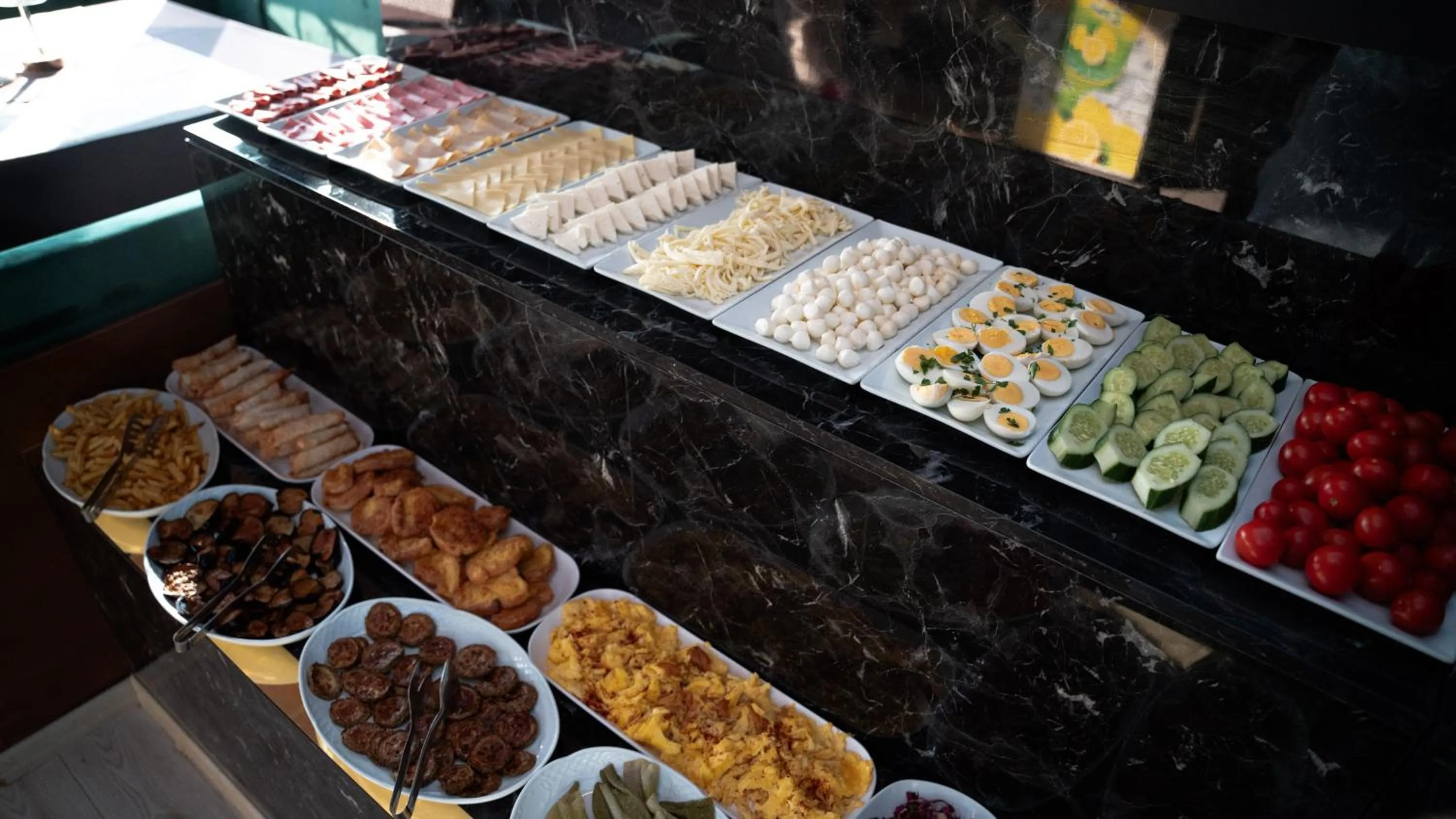 Buffet breakfast in Lale Sultan Hotel