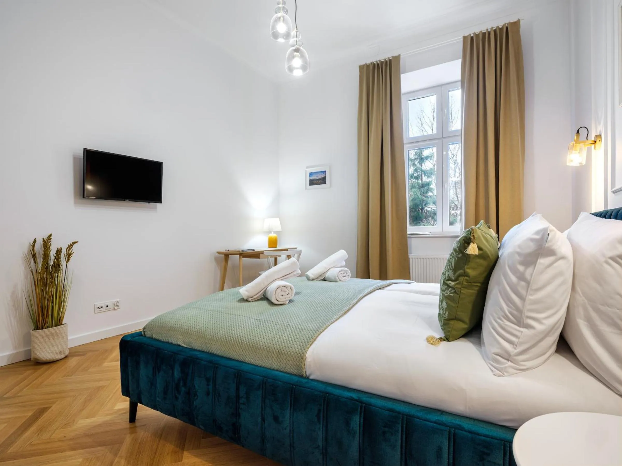 Bed in Tyzenhauz Suites Topolowa