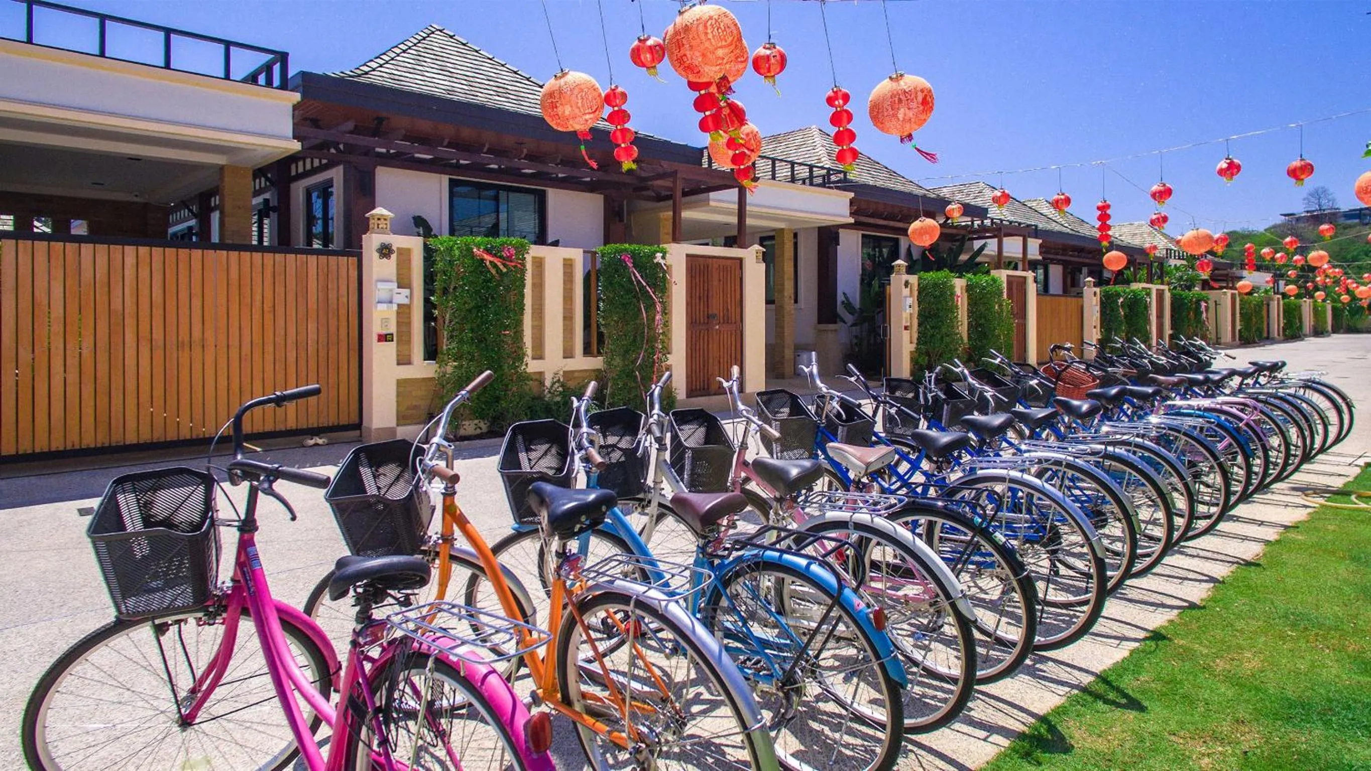 Cycling in Rawayana Central Park Villas