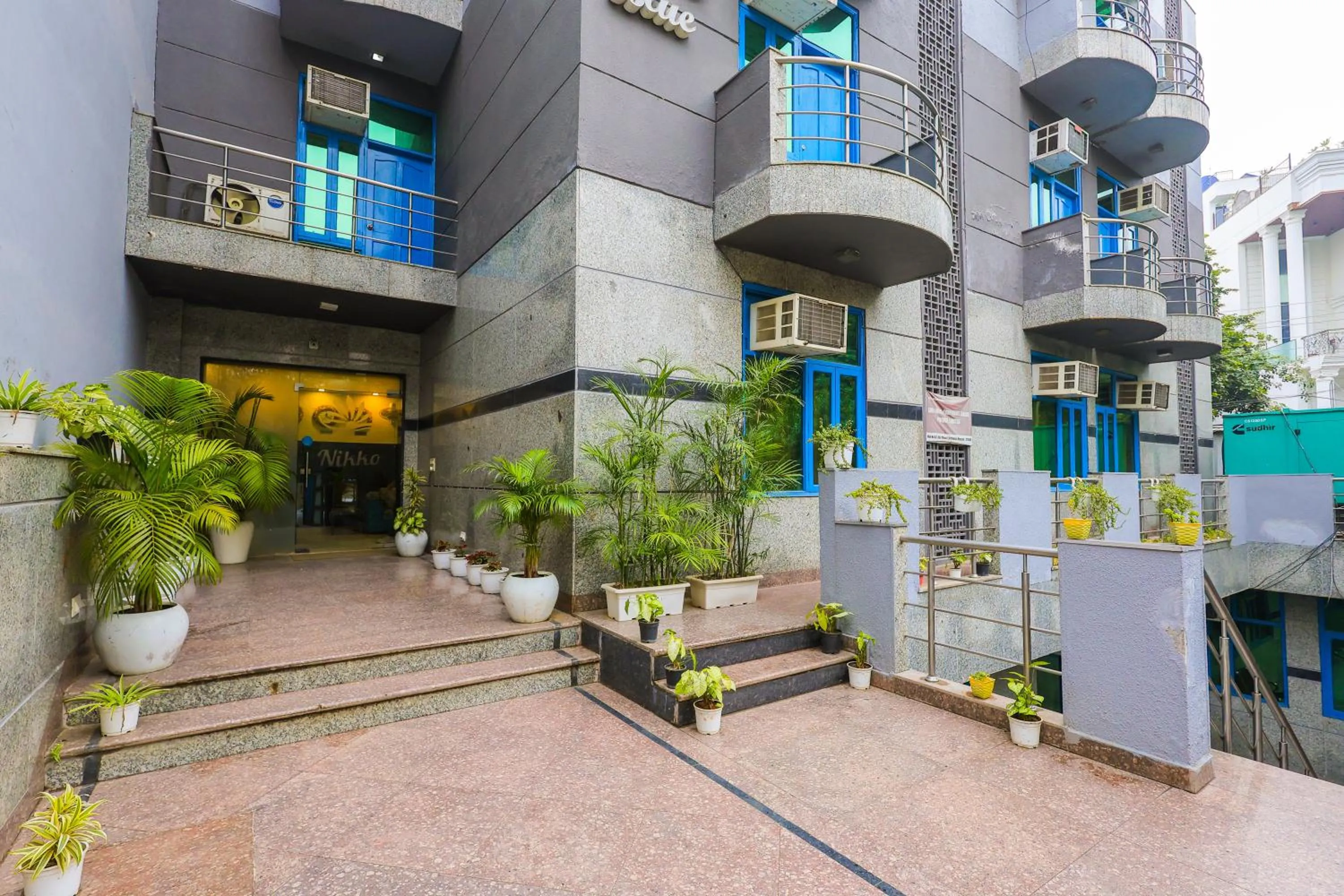 Facade/entrance in Nikko Blue - Boutique Hotel