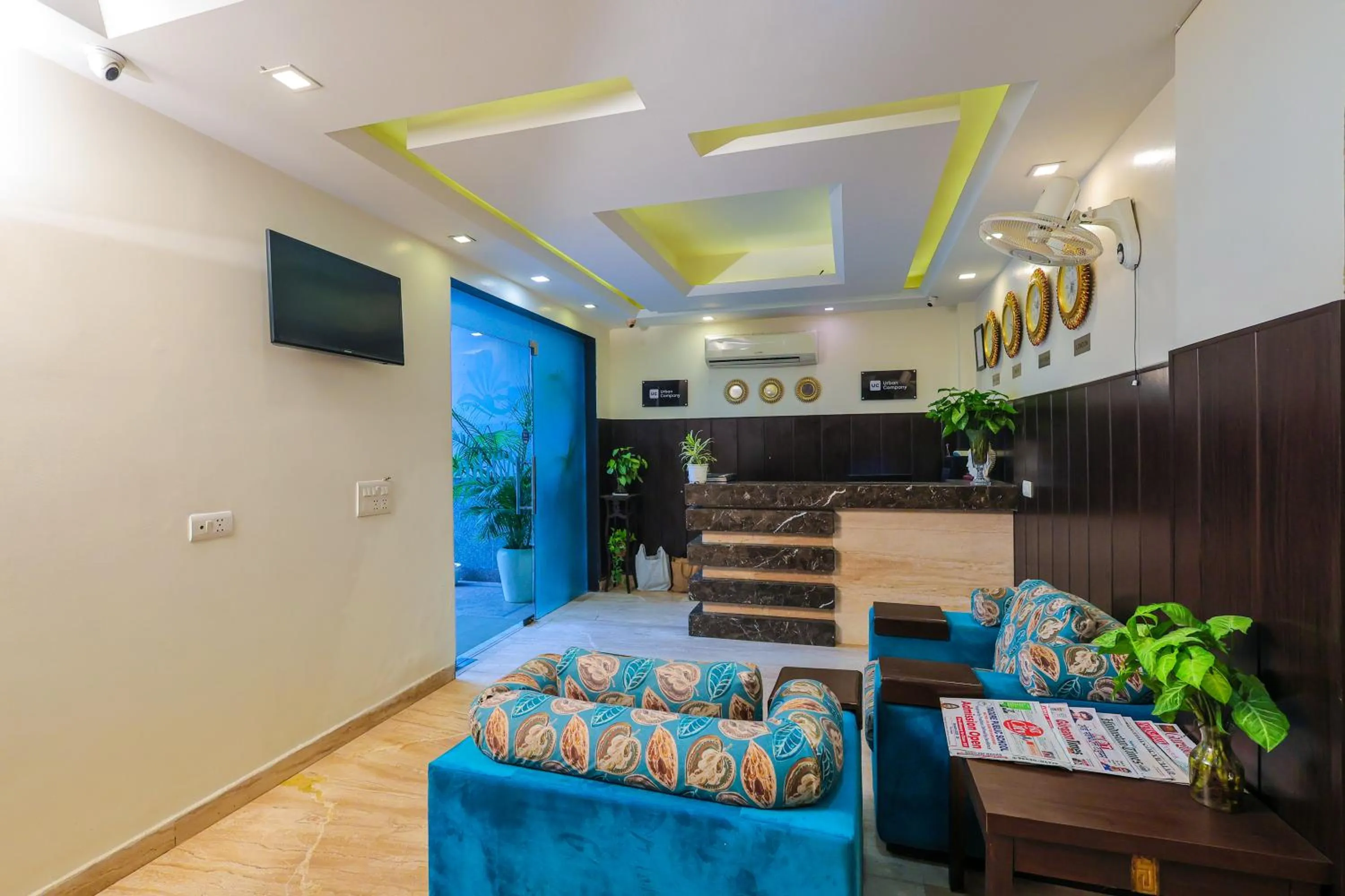 Lobby or reception in Nikko Blue - Boutique Hotel