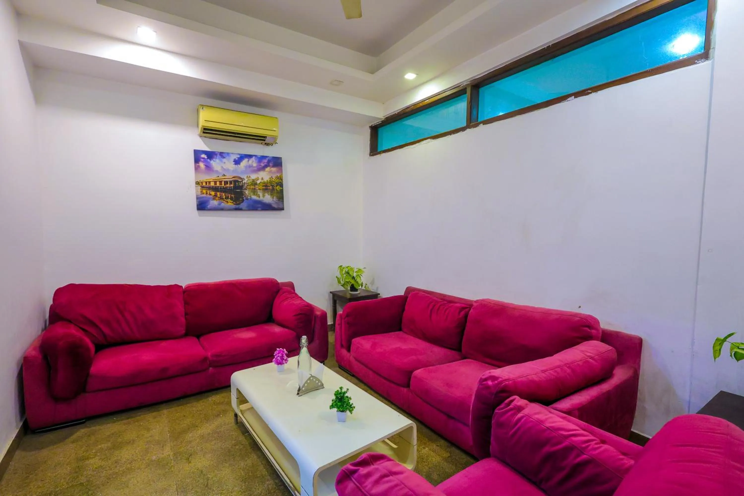 Seating area in Nikko Blue - Boutique Hotel