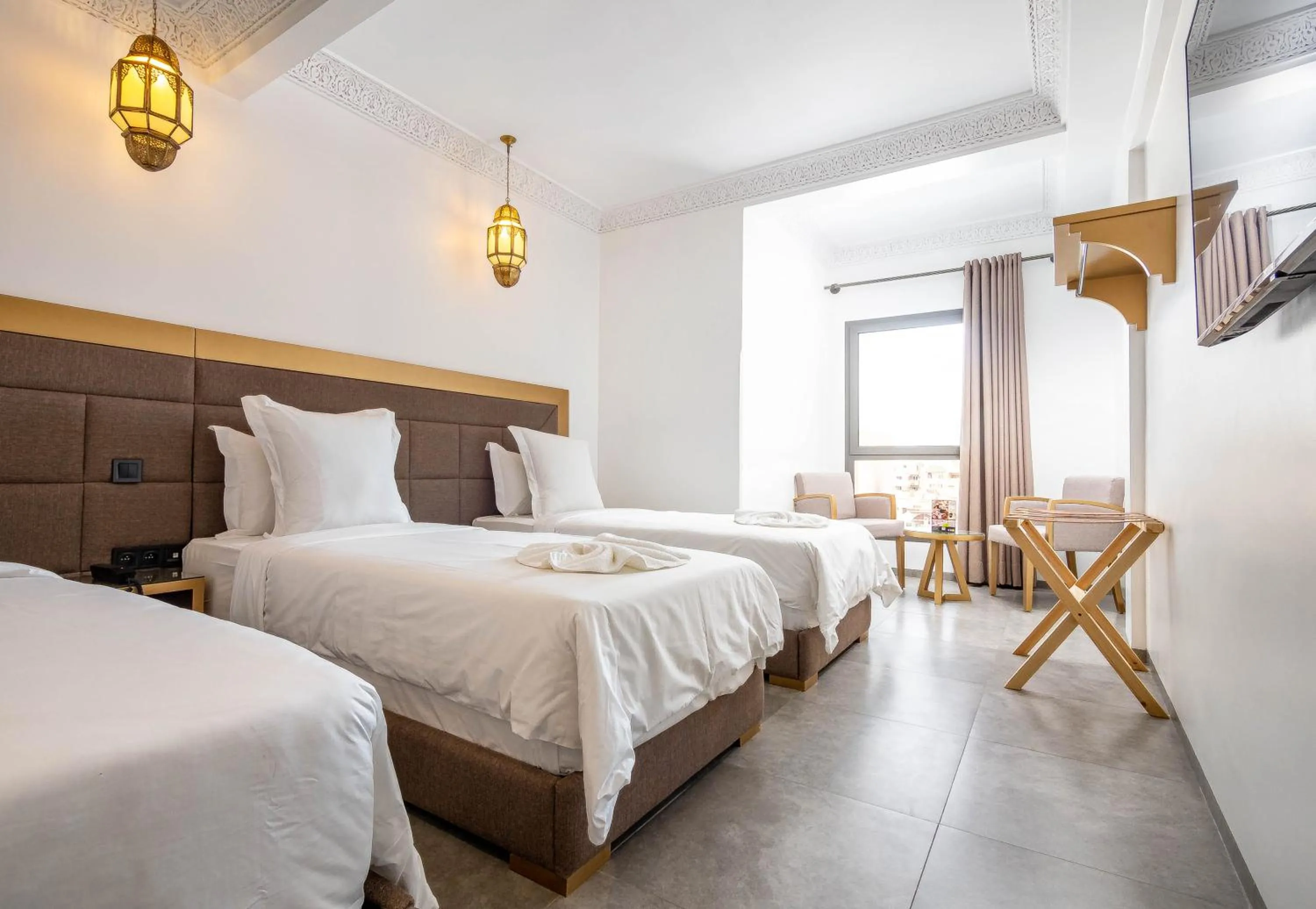 Bed in Fashion Boutique Hotel