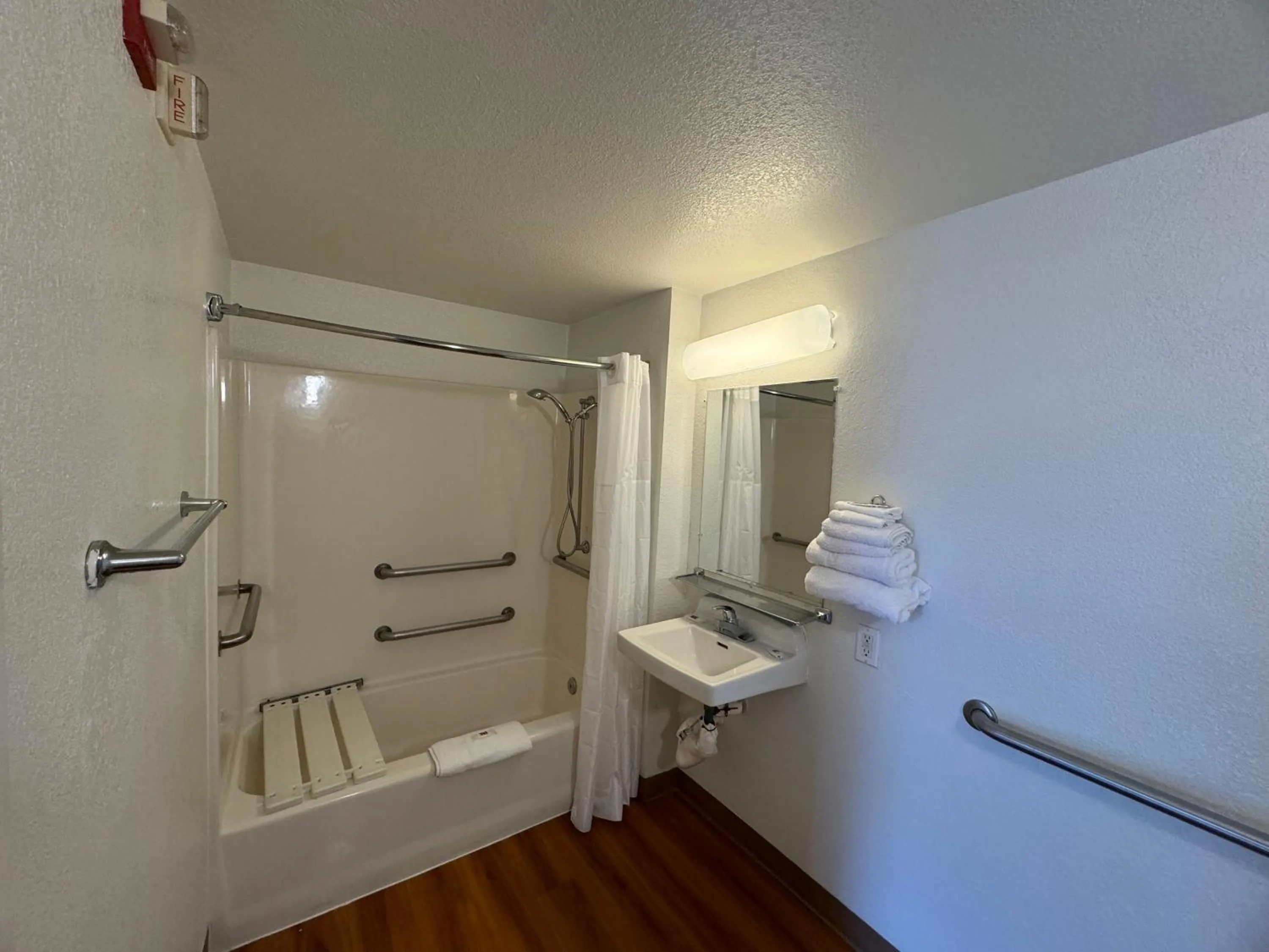 Bathroom in Studio 6 Bellflower CA Los Angeles