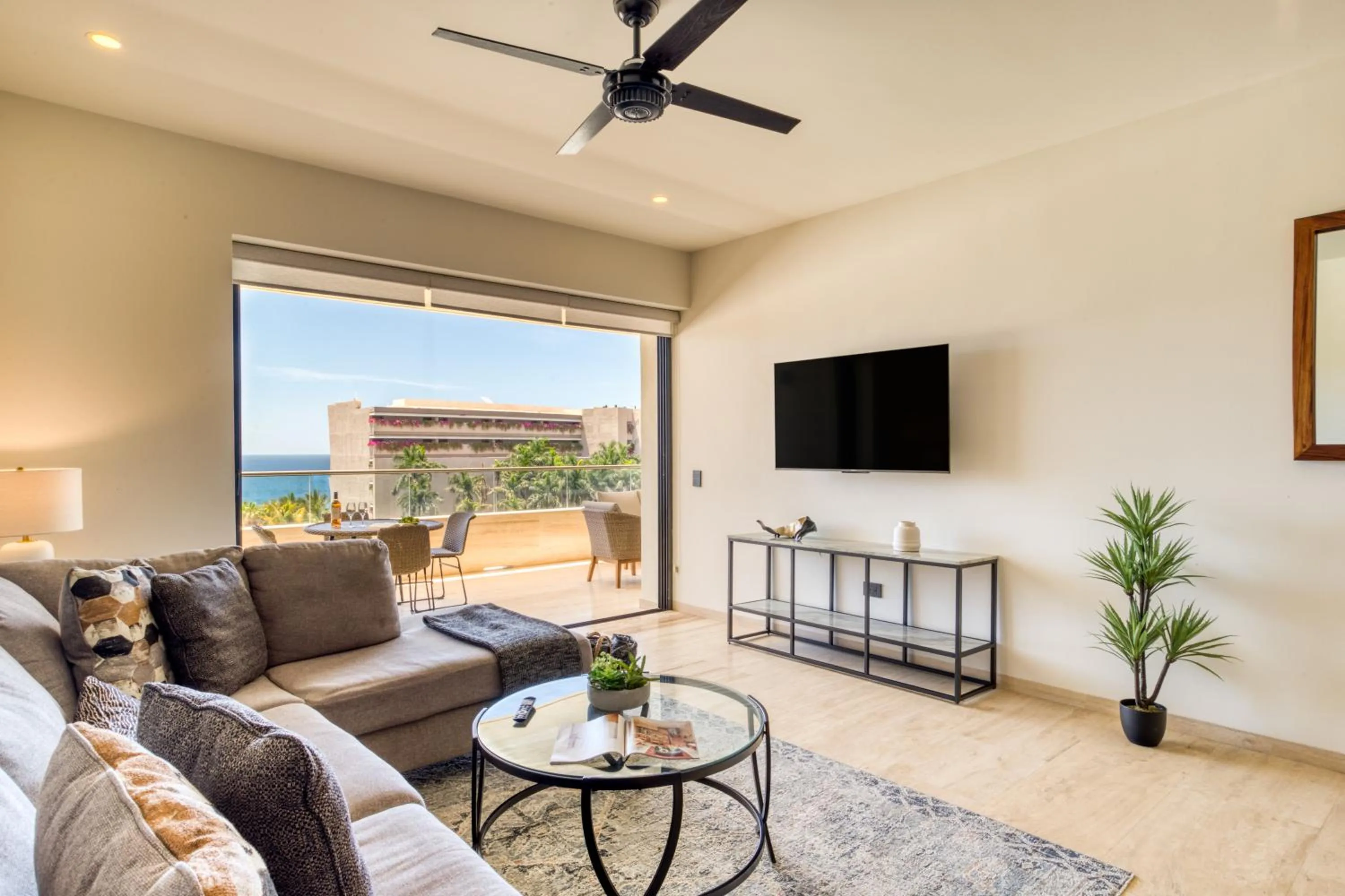 Seating area in Marella Cabo