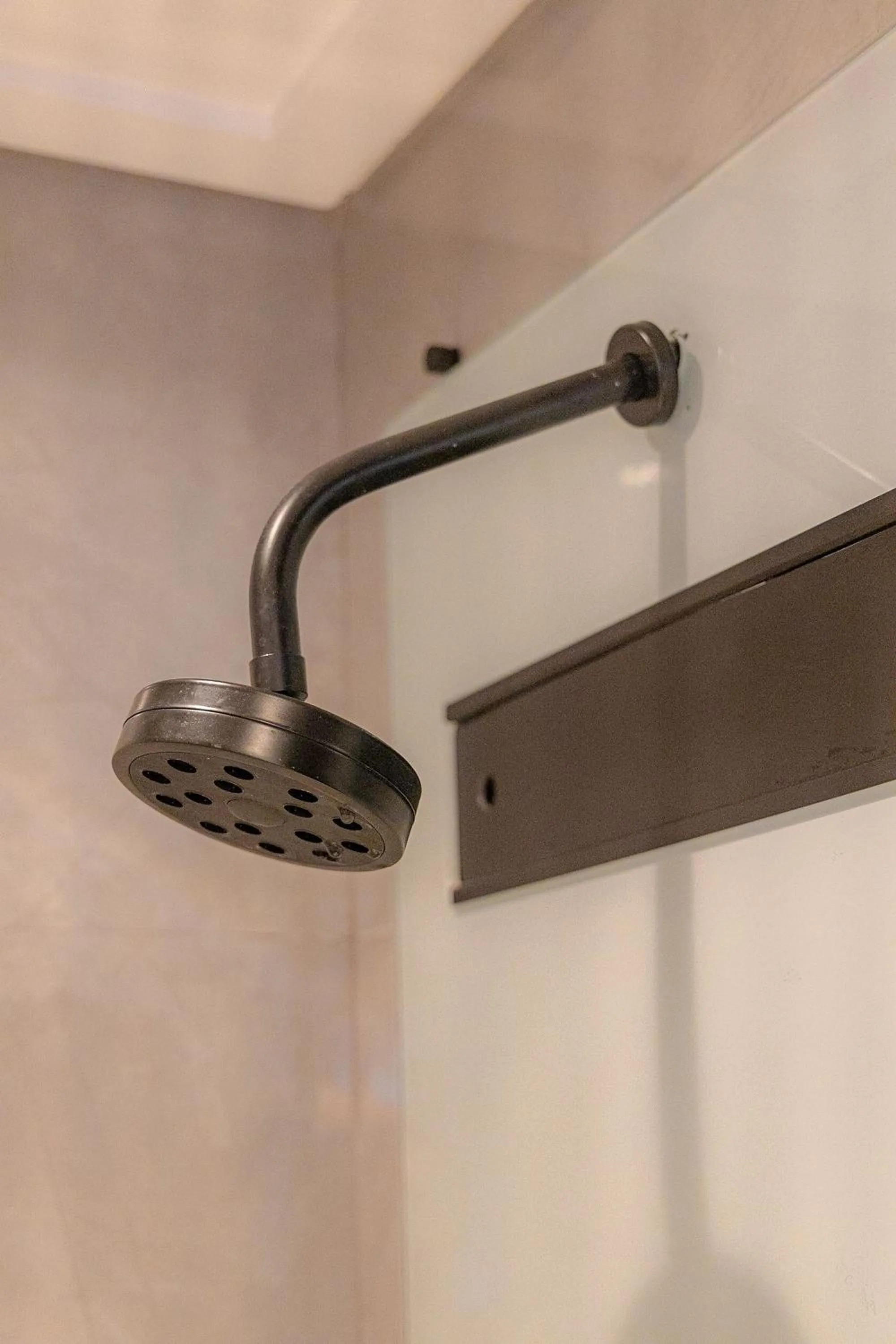 Shower in Elegant Flat Internacional Plaza-Garagem e Piscina