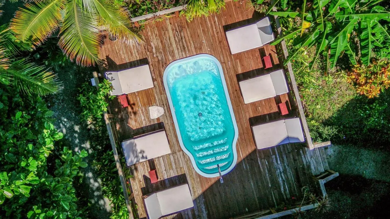 Pool view in Cocolobo Resort