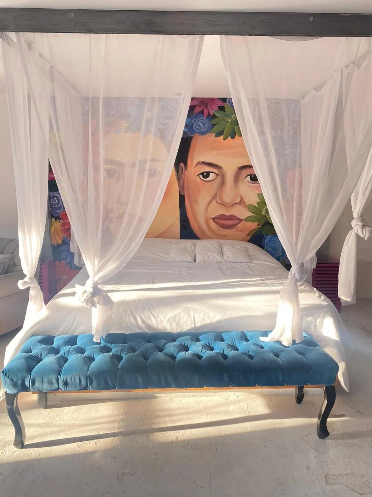 Bed in Casa Frida