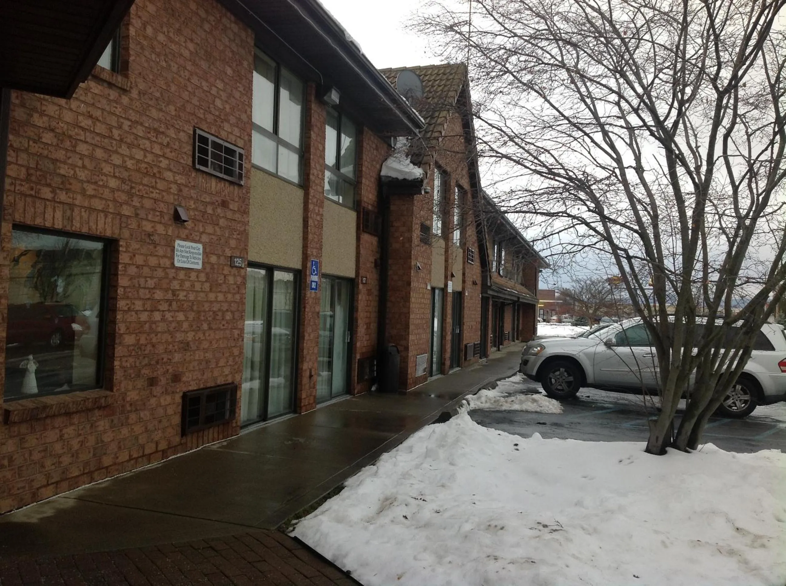 Property building in Americas Best Value Inn Horseheads