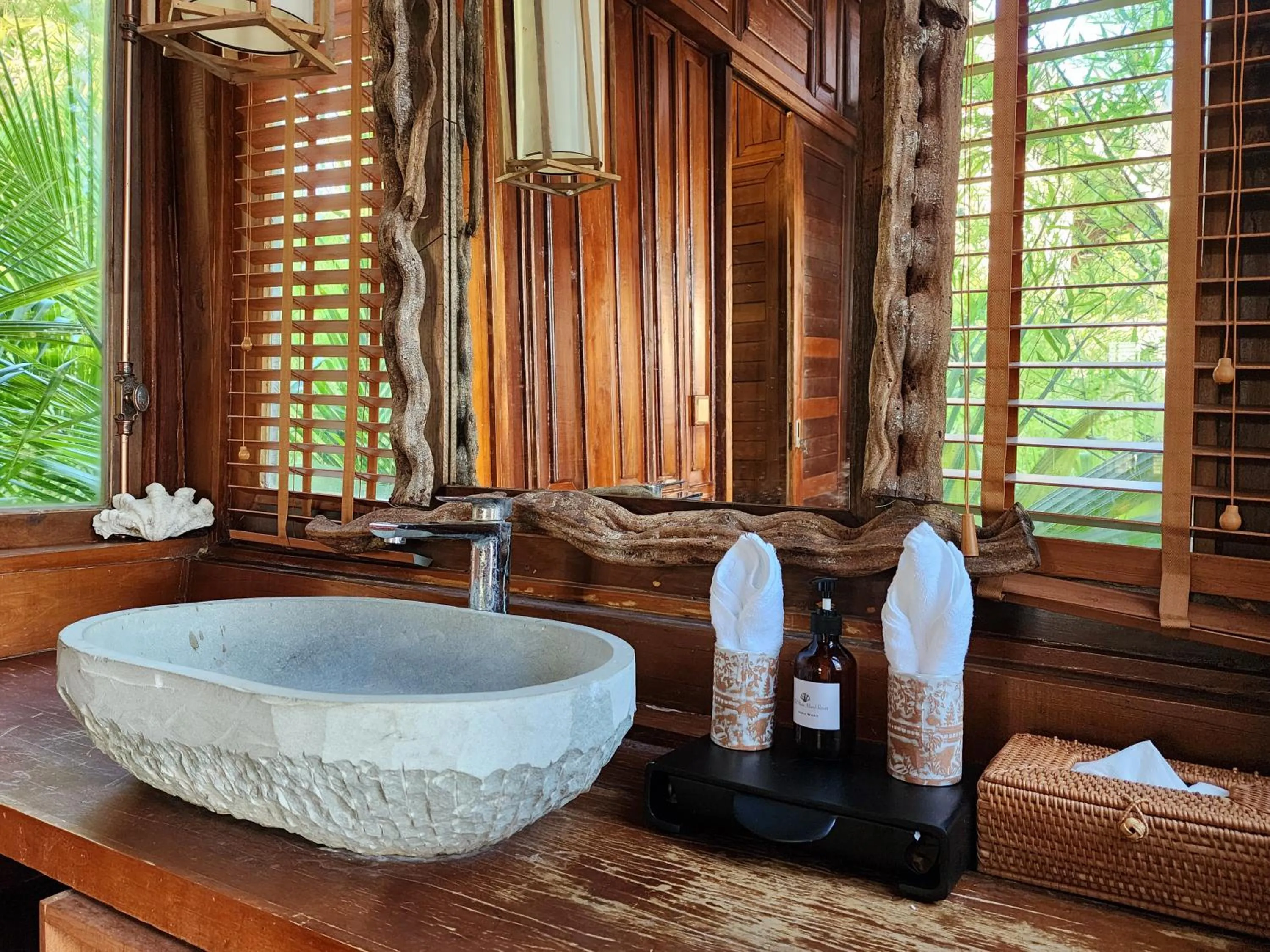 Bathroom in Full Moon Private Island