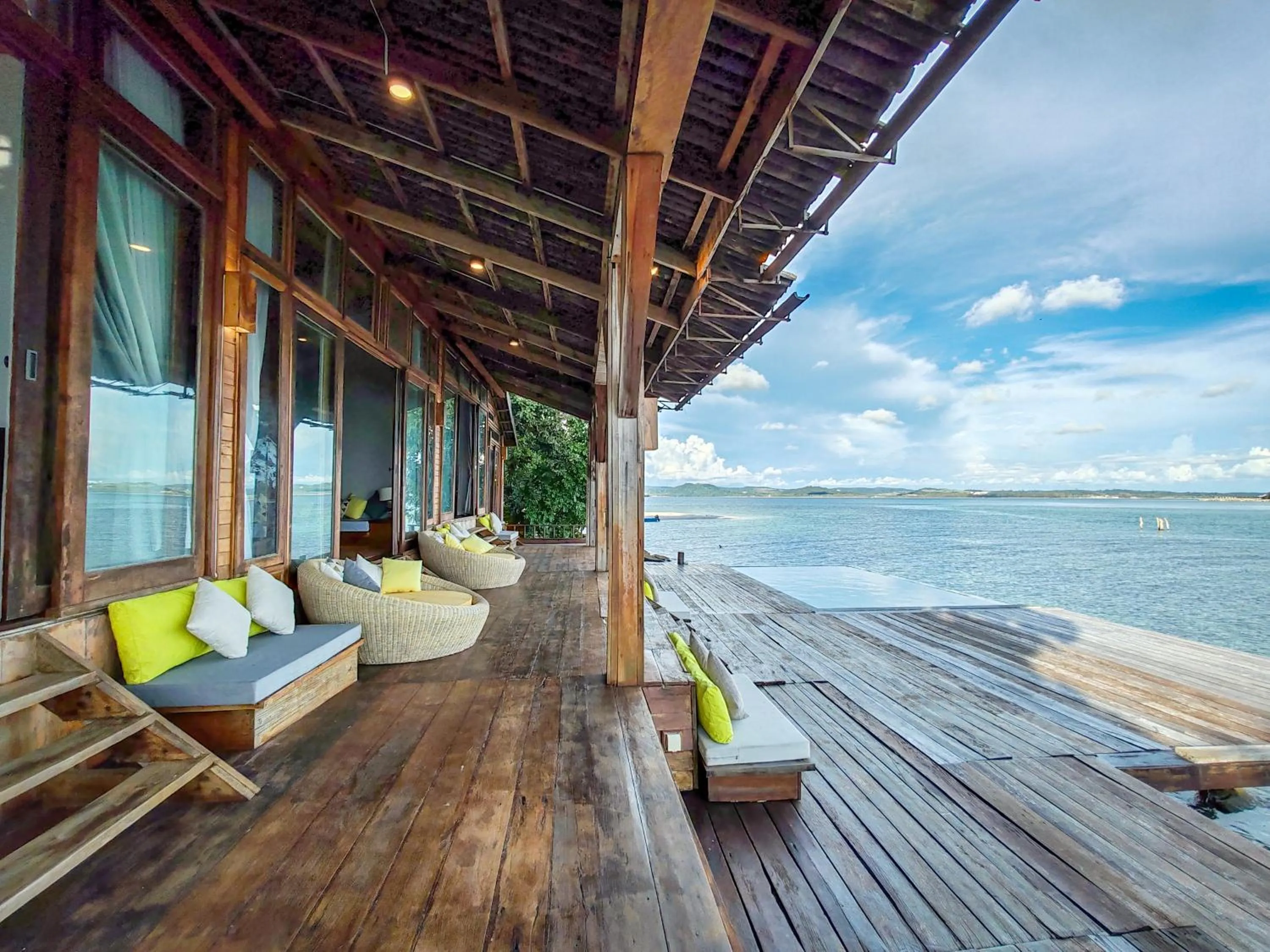 Balcony/Terrace in Full Moon Private Island