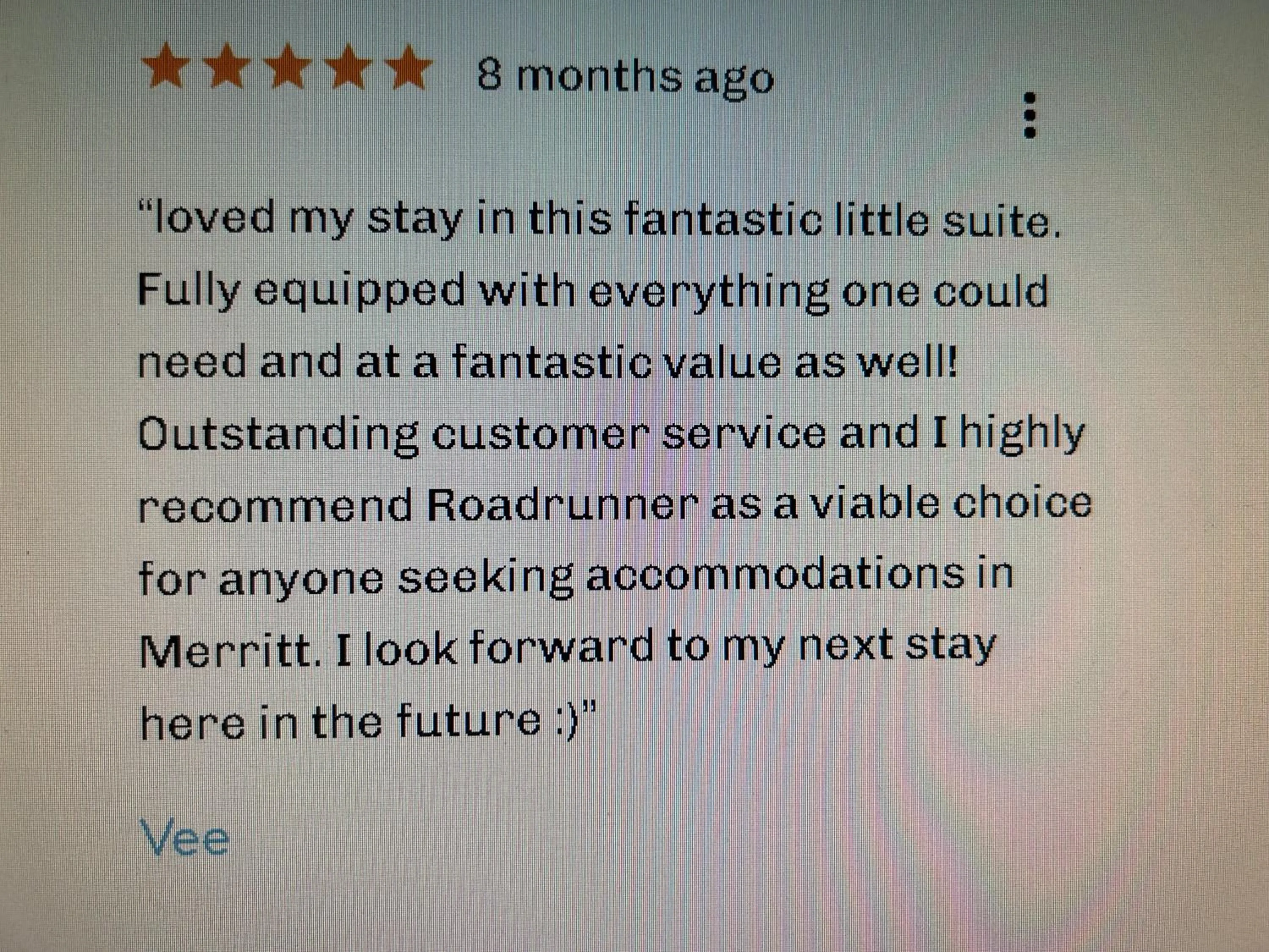 Road Runner Motel Merritt BC