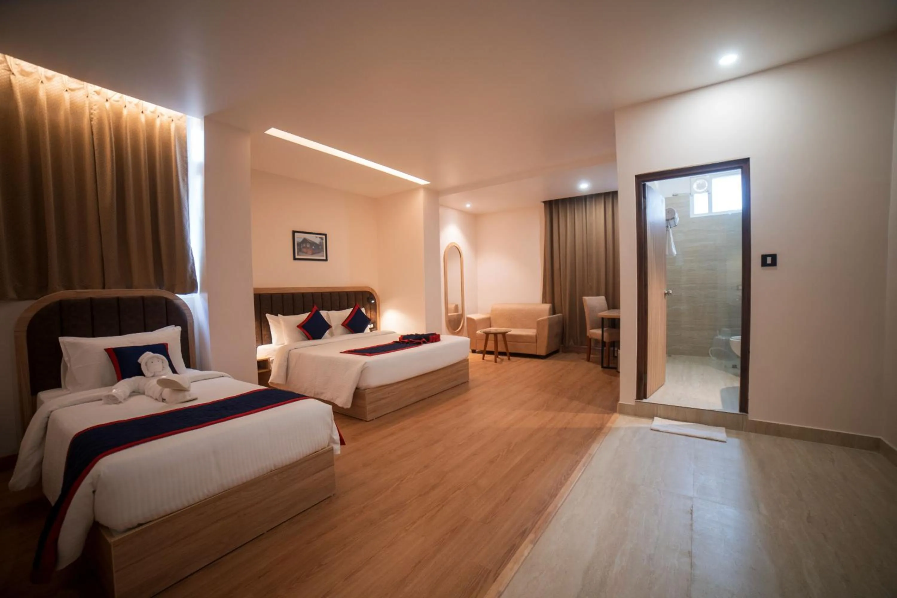 Bed in Zip By Spree Hotels Gangtok