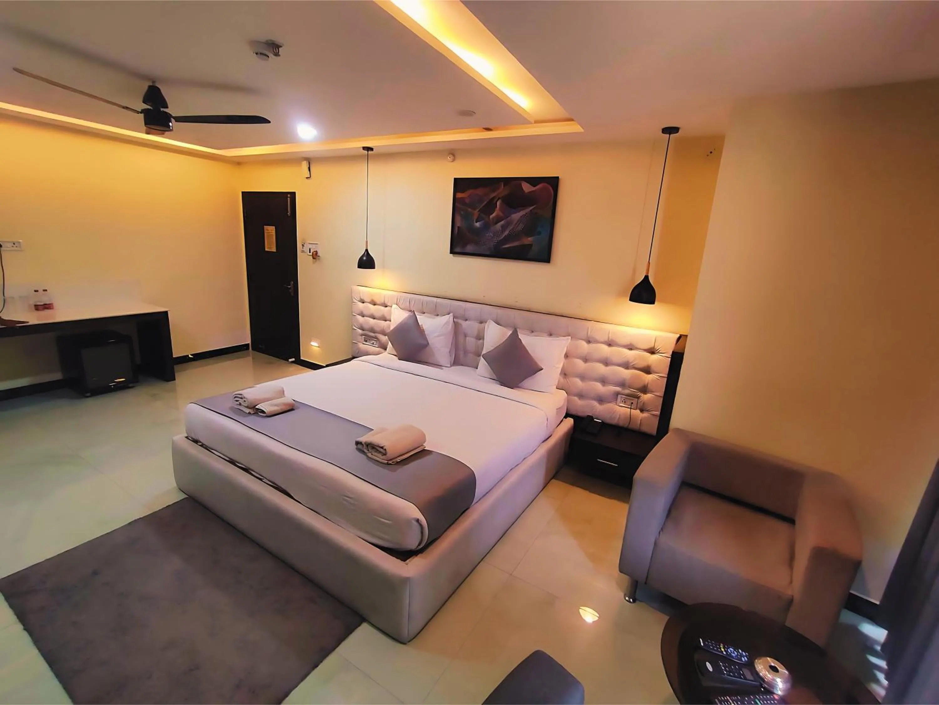 Bed in HOTEL PAPILIO