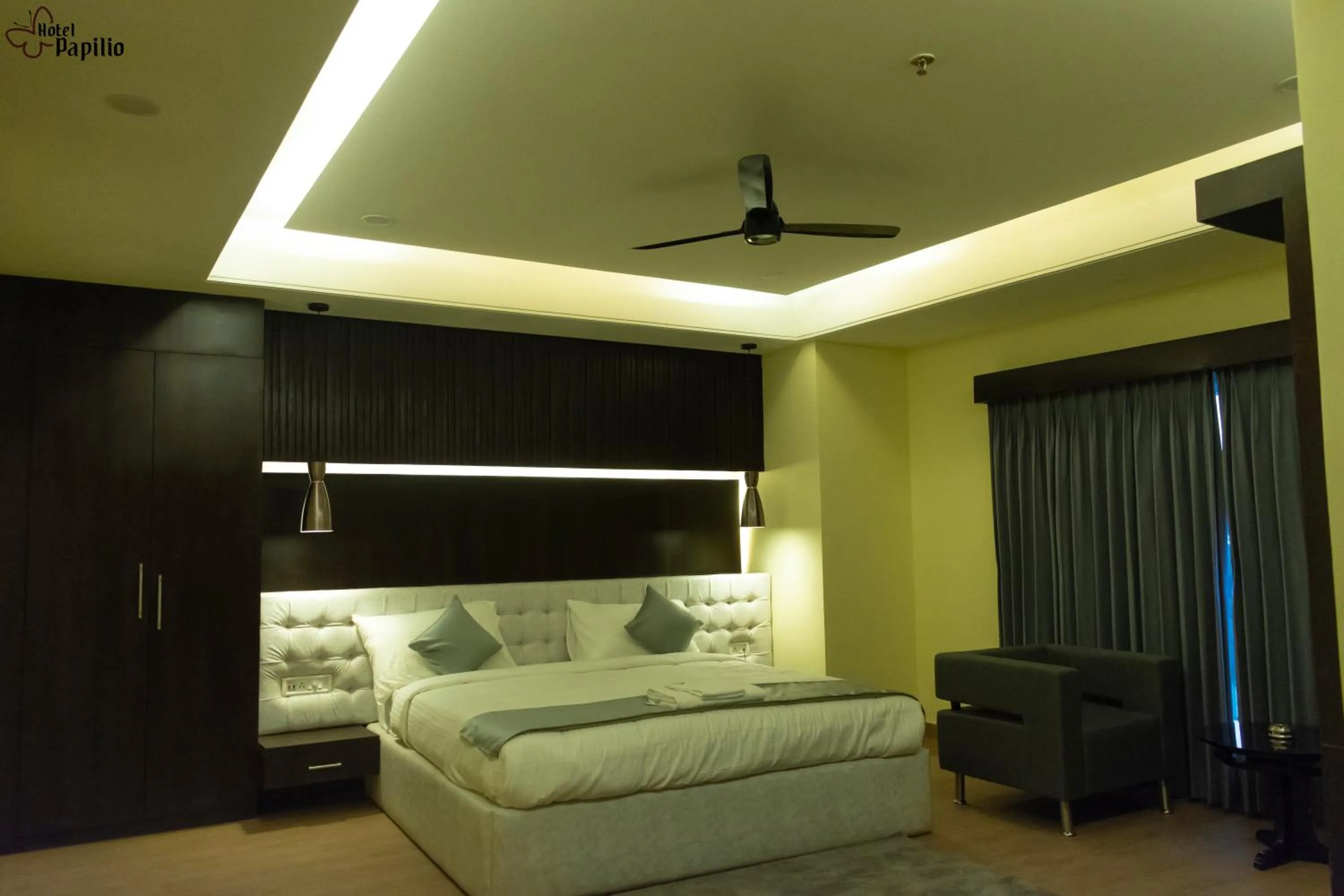 Bed in HOTEL PAPILIO