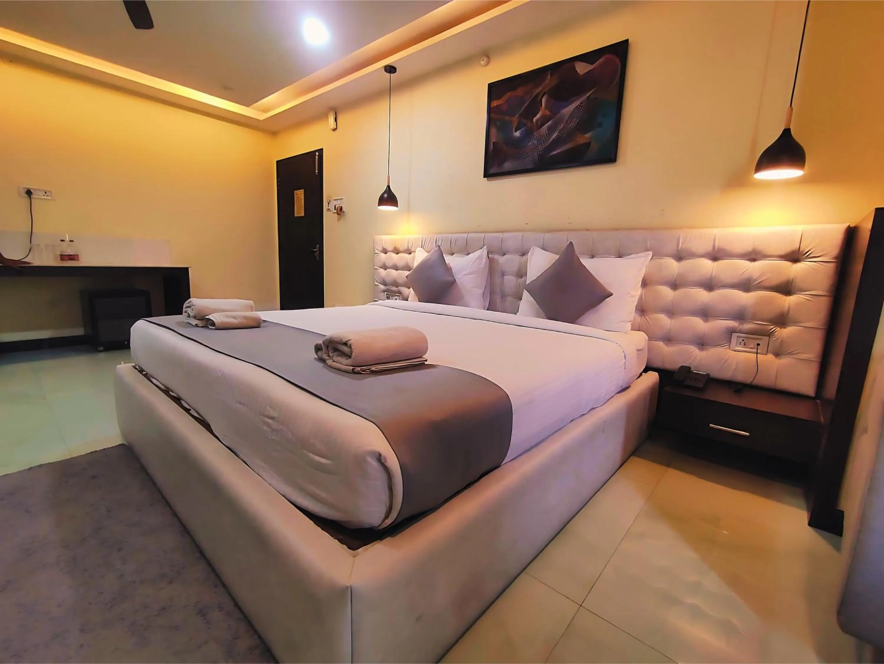 Bed in HOTEL PAPILIO