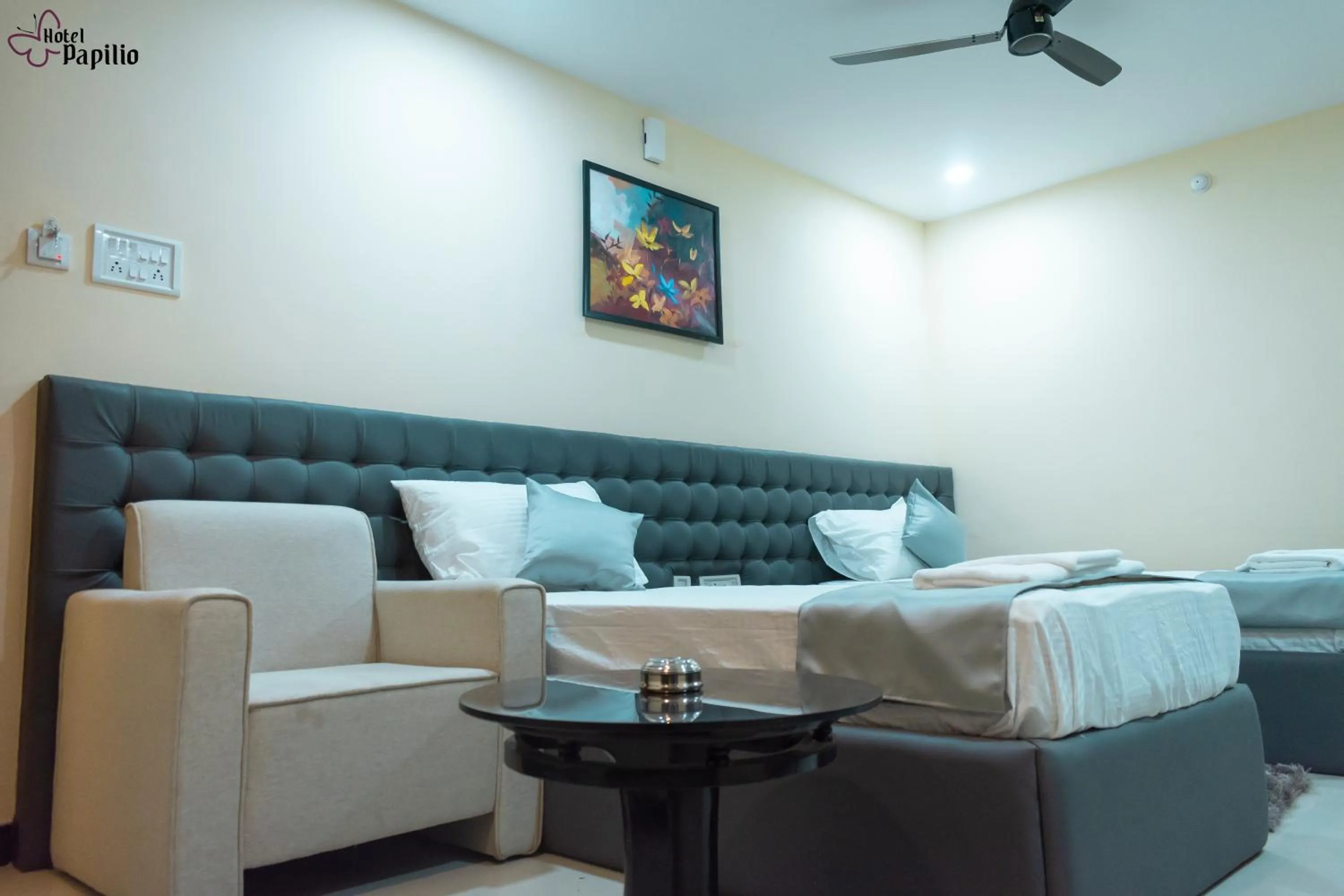 Bed in HOTEL PAPILIO