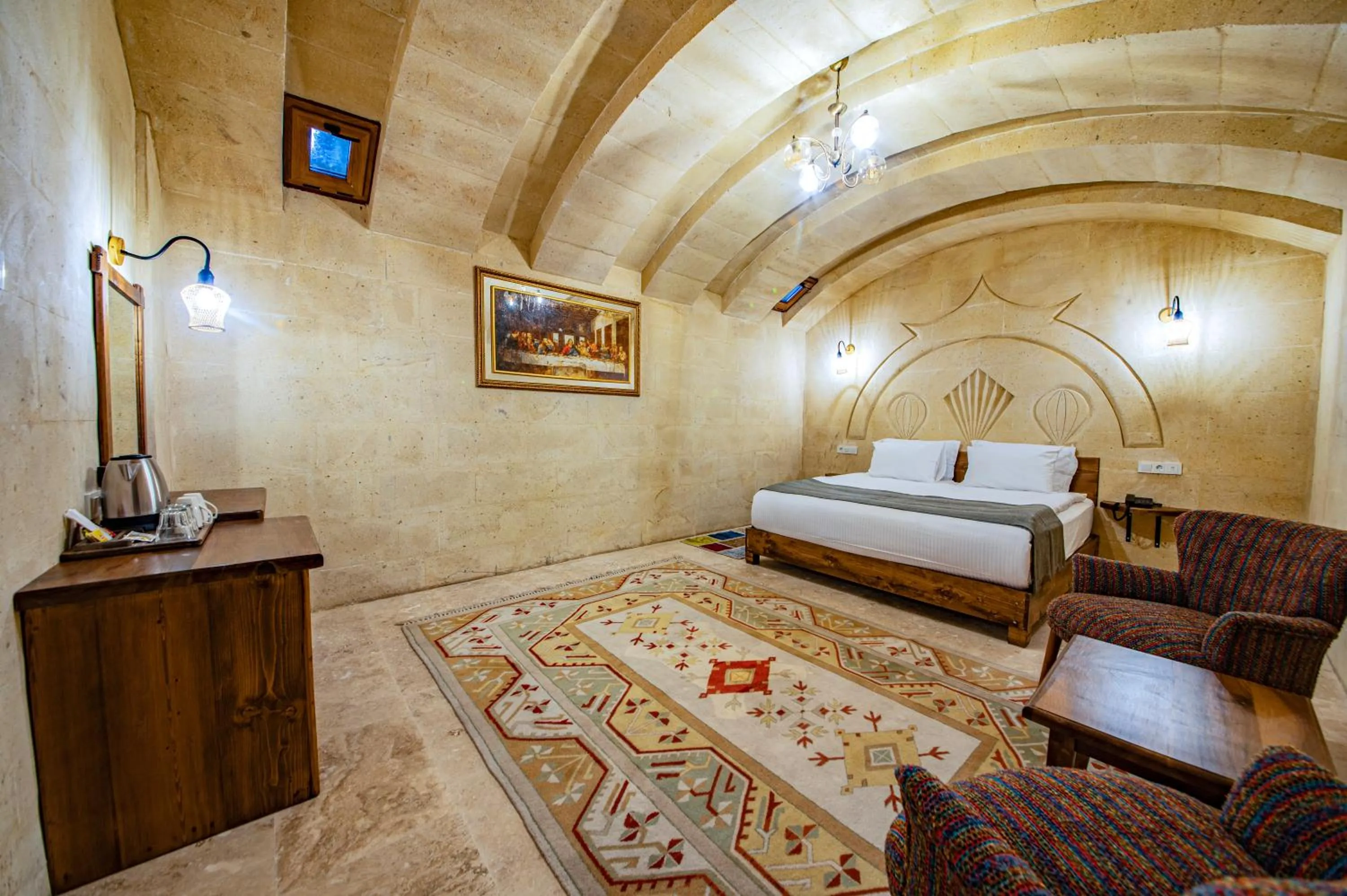 Bedroom, Bed in Remus Romulus Cappadocia