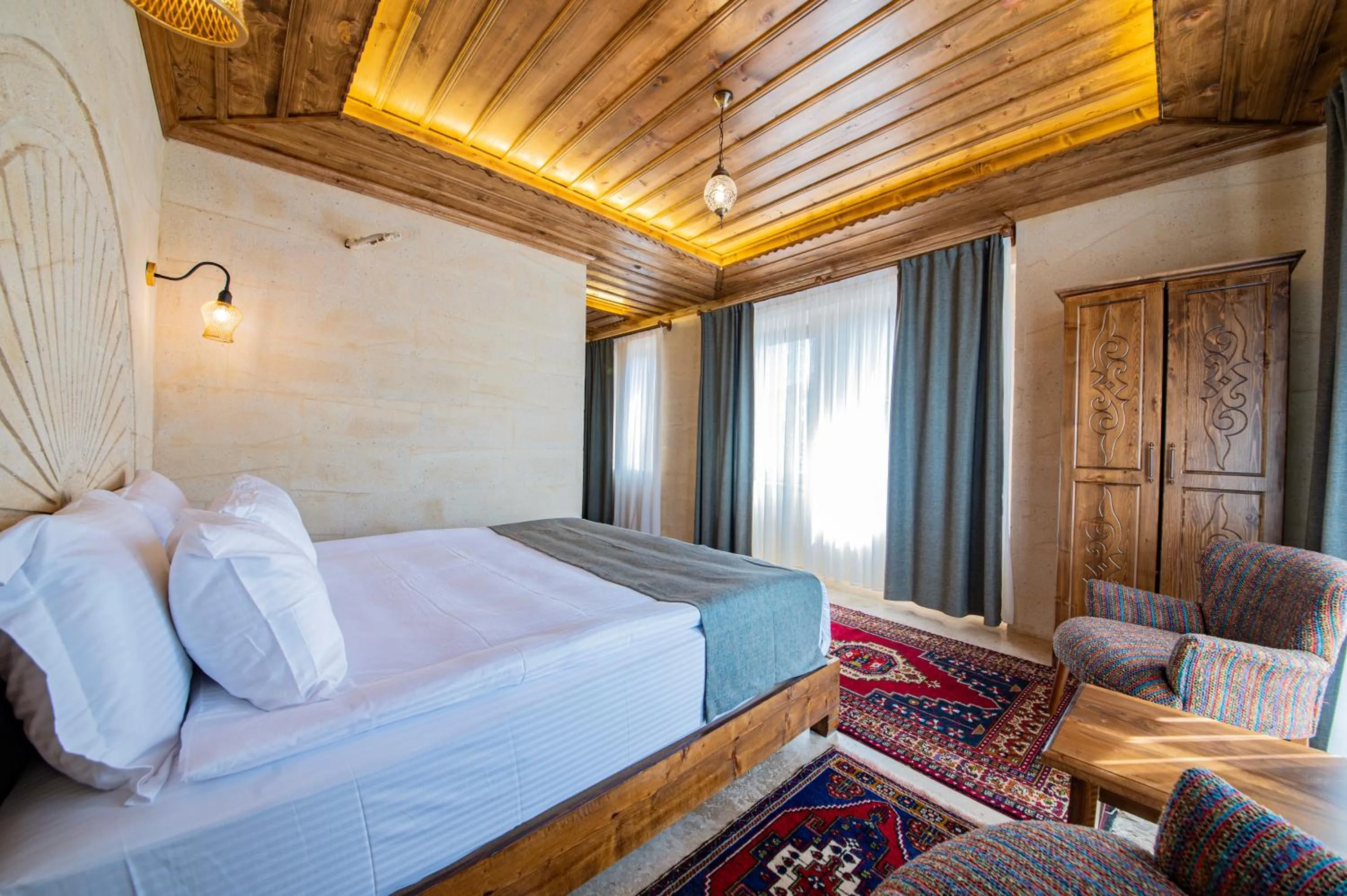 Bed in Remus Romulus Cappadocia