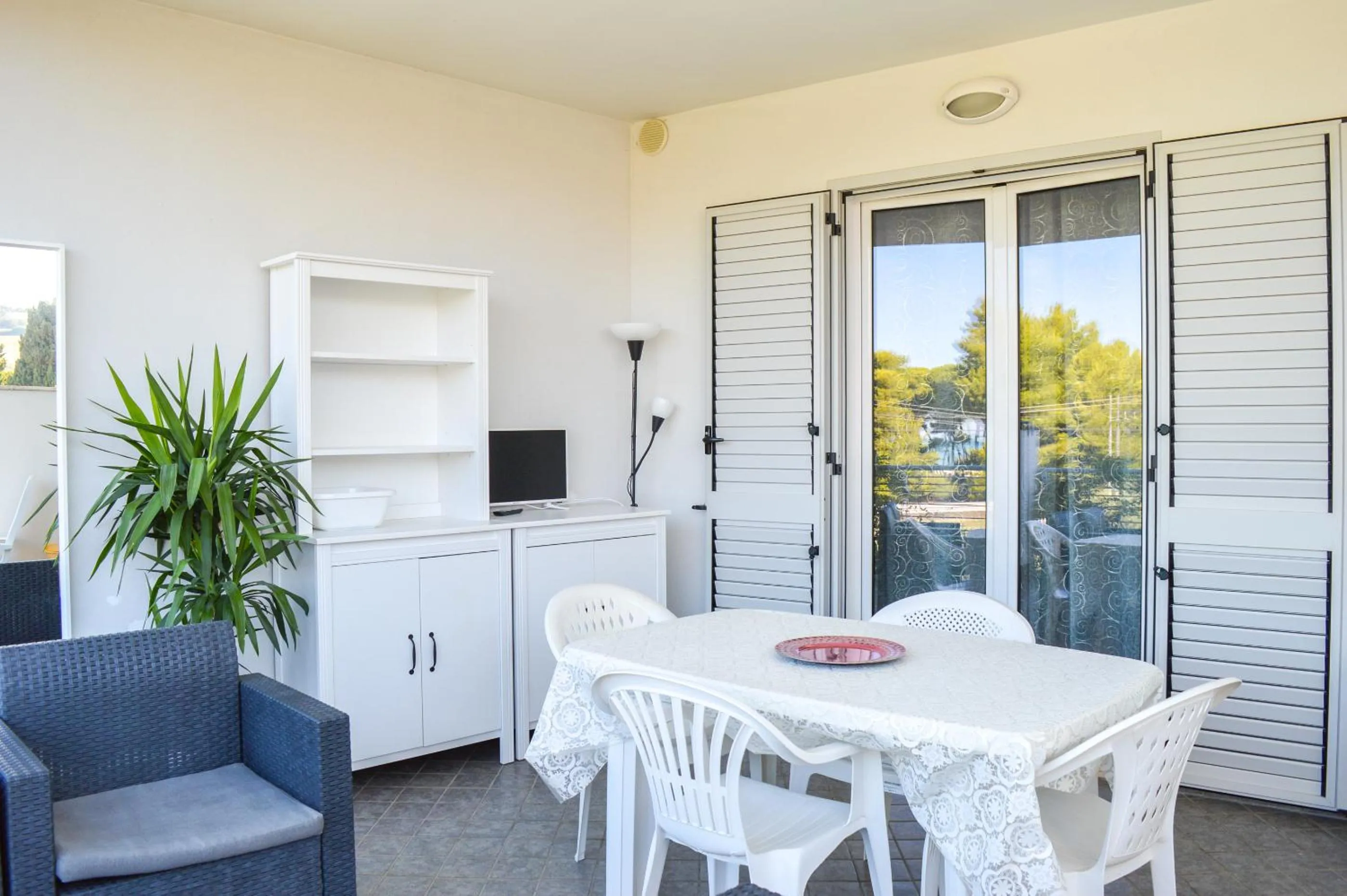 Balcony/Terrace in Homiday - Residence Mykonos