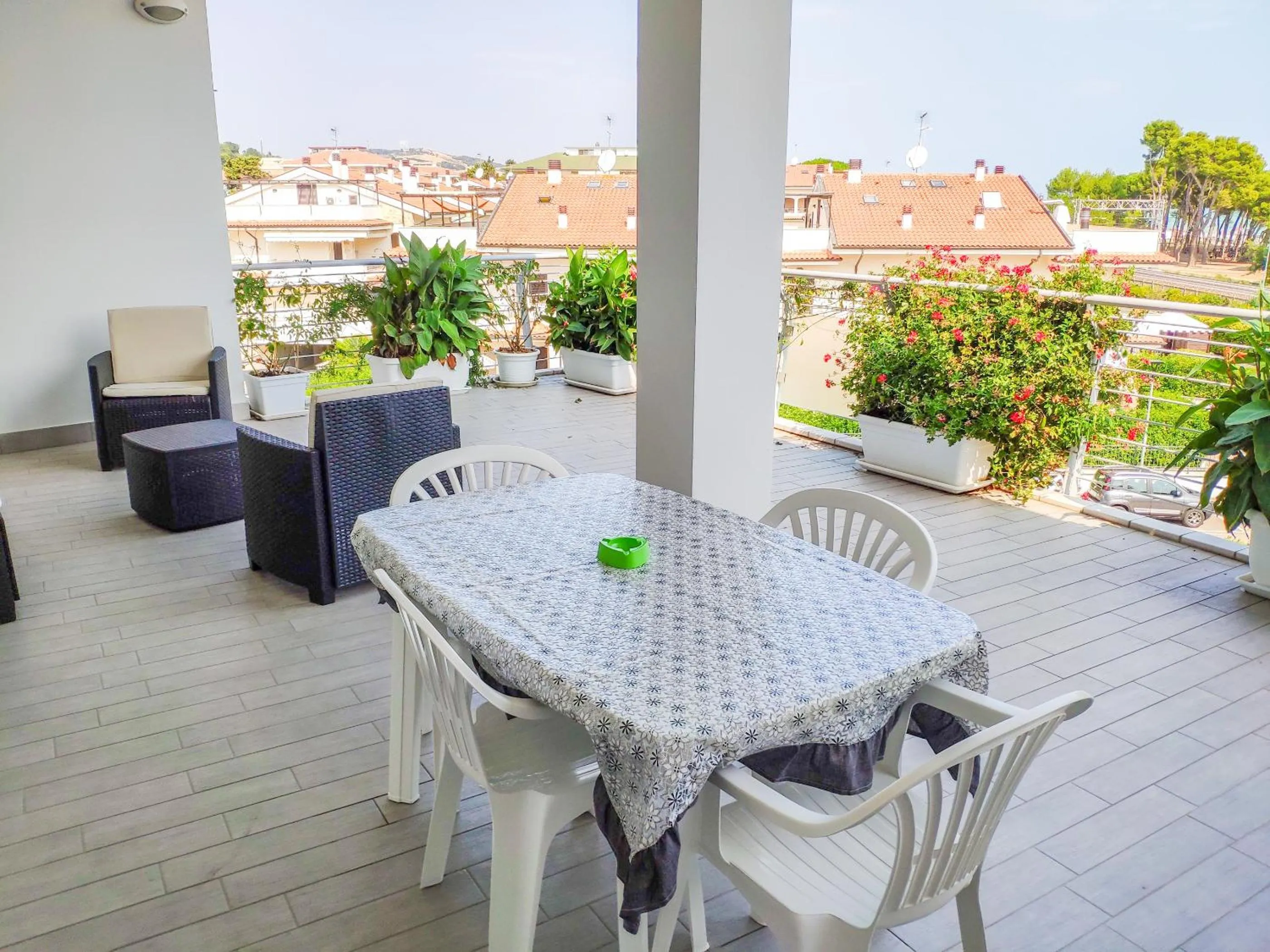 Balcony/Terrace in Homiday - Residence Mykonos