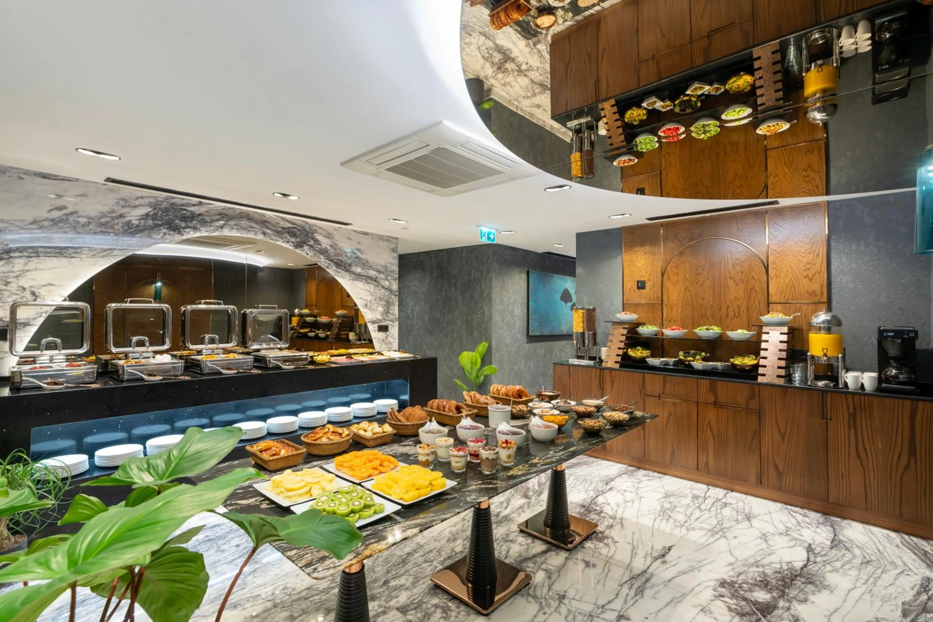 Buffet breakfast in Nex Hotel & Spa Istanbul
