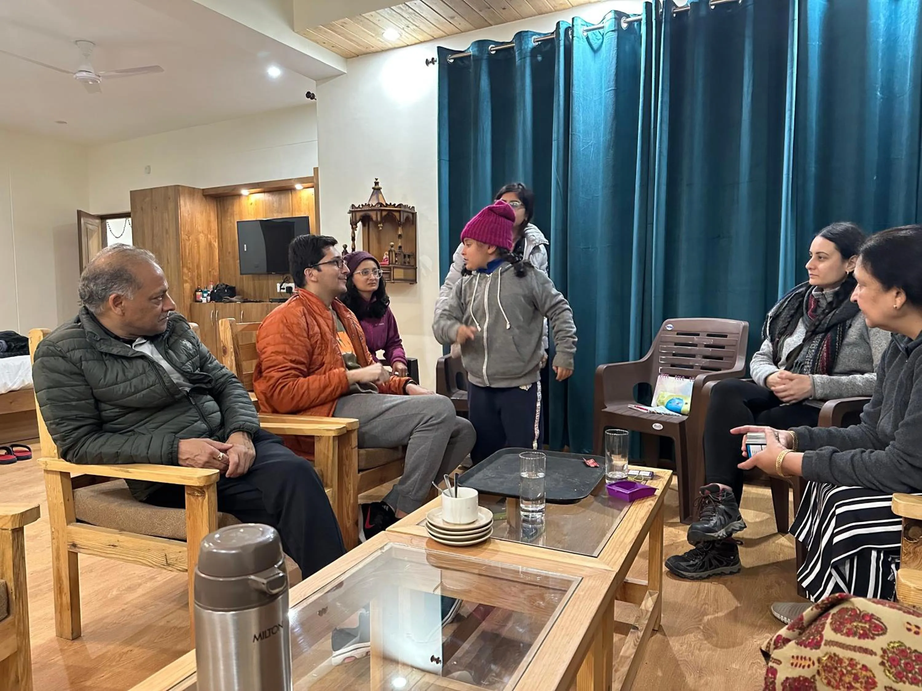 Seating area in Hotel Colonels Paradise