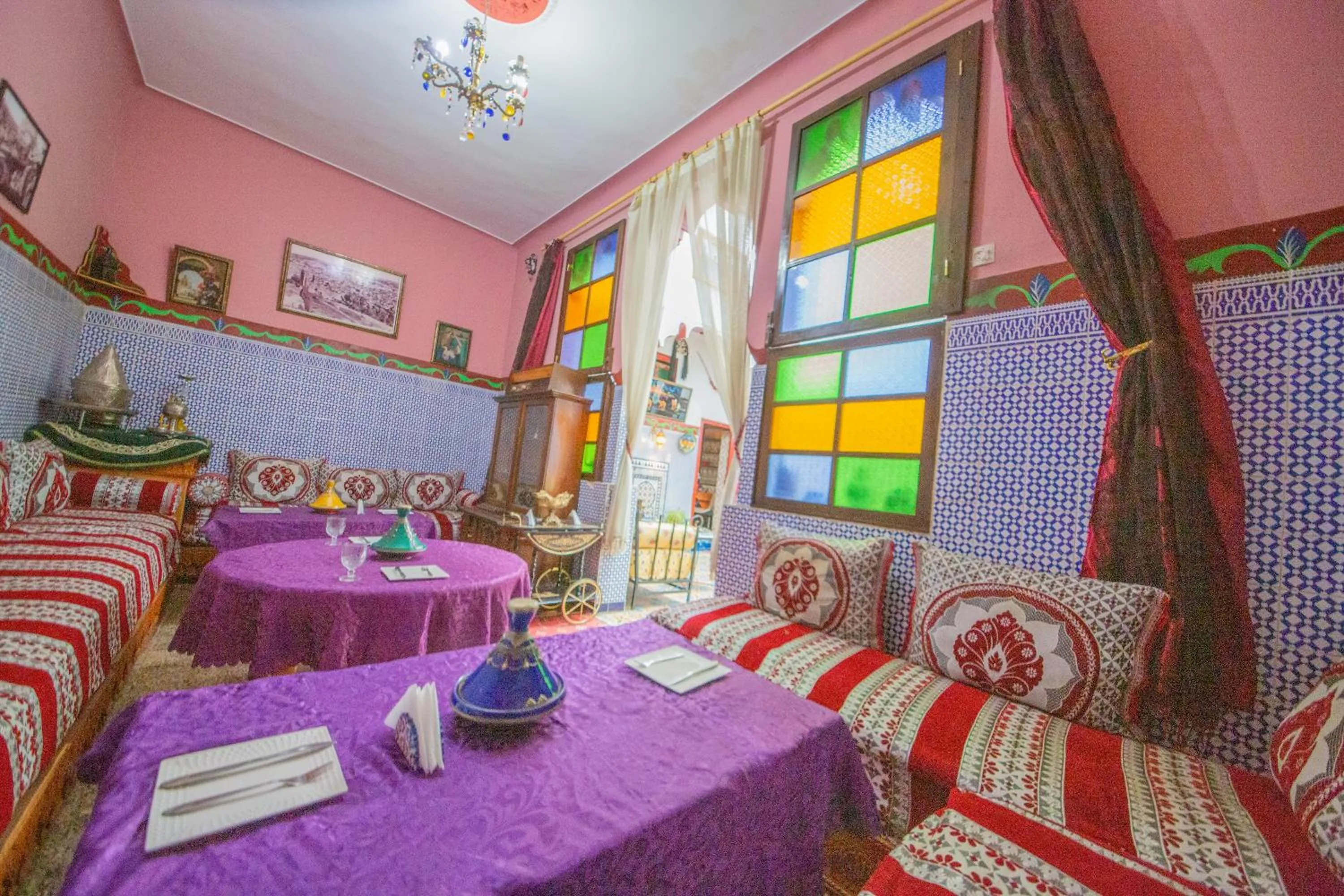 Living room in Maison Adam