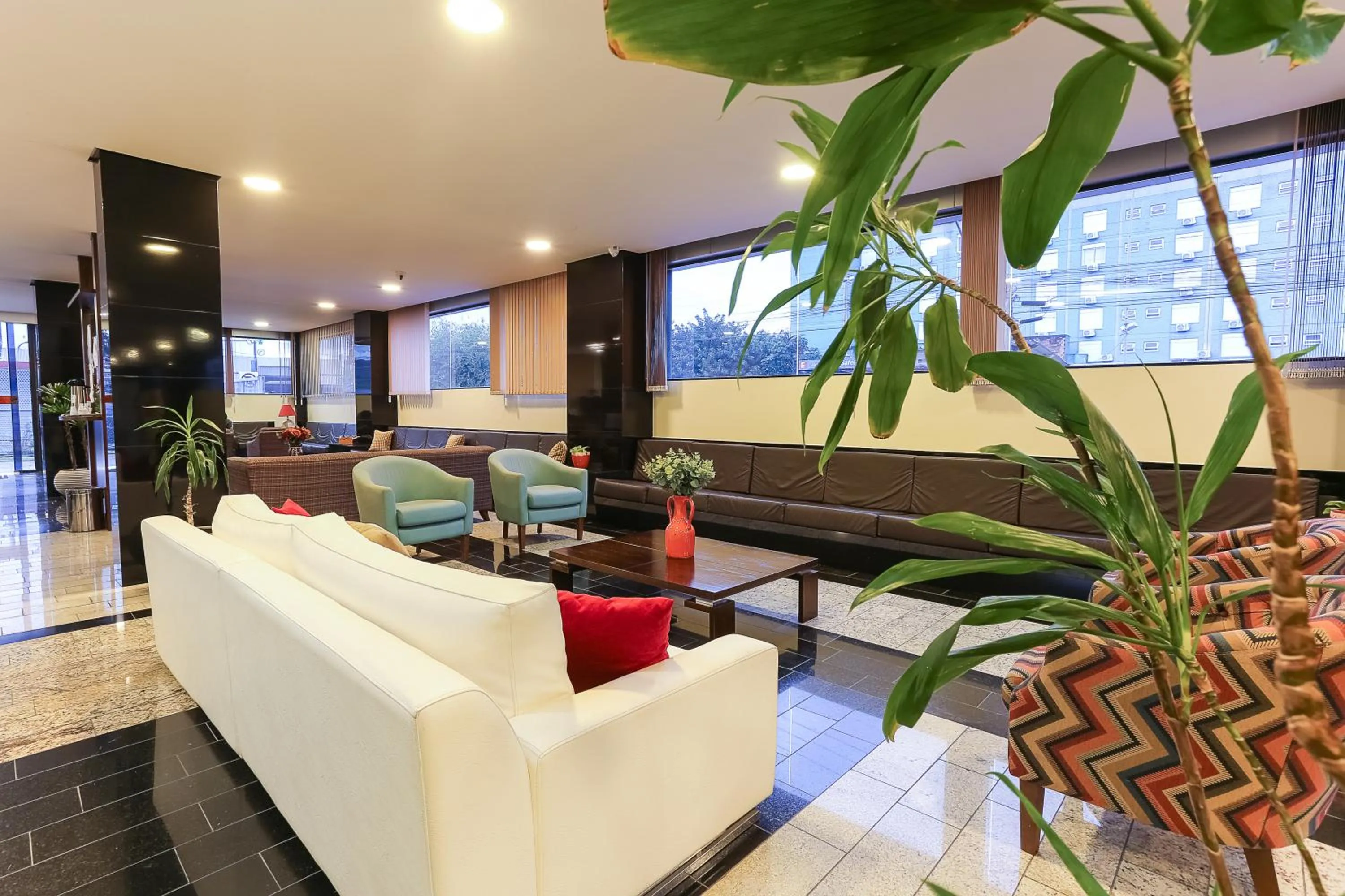 Living room in Hotel Express Rodoviária