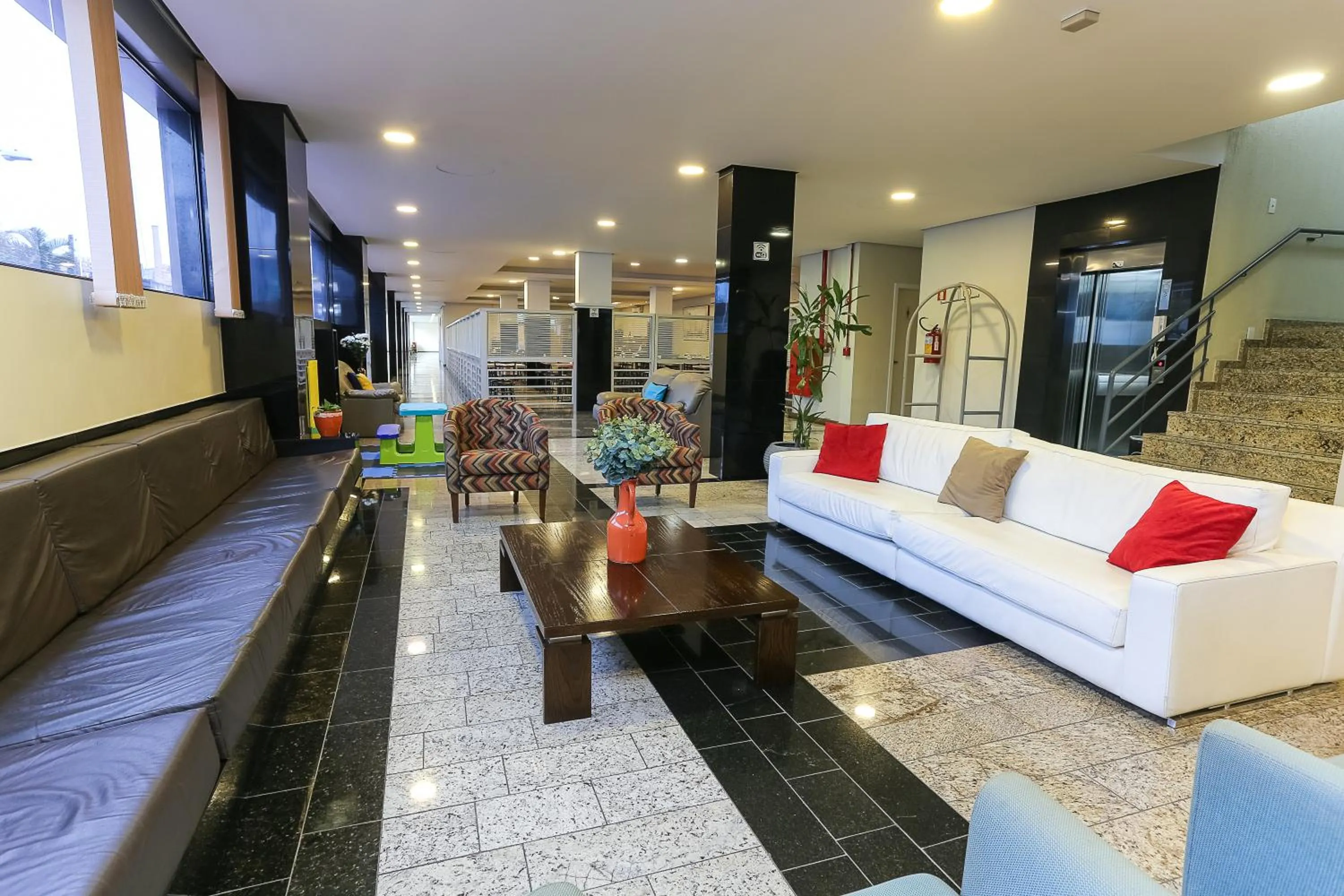 Living room in Hotel Express Rodoviária