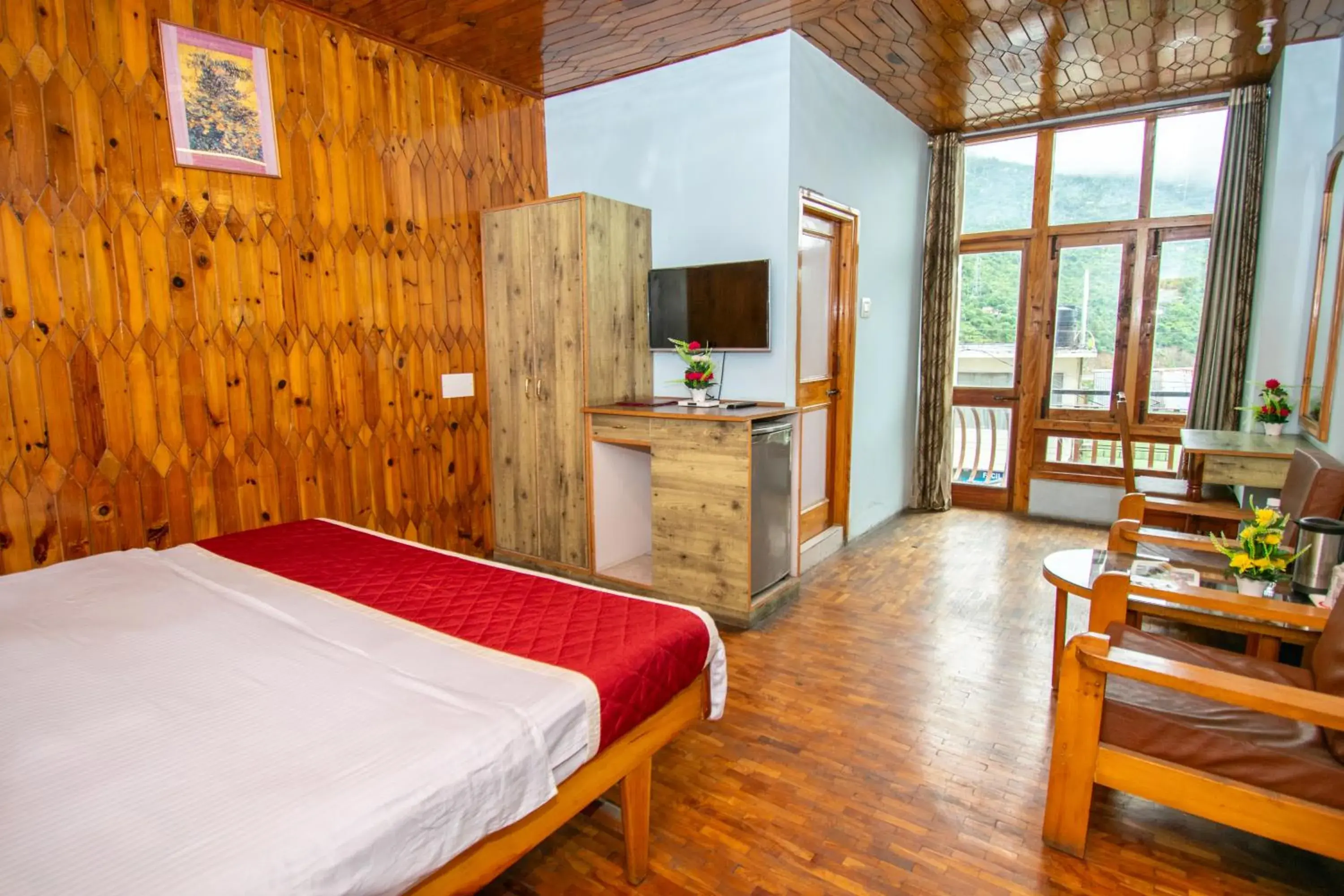 Double Room with Balcony in Octave Himalayan Hamlet Double Room with Balcony in Octave Himalayan Hamlet