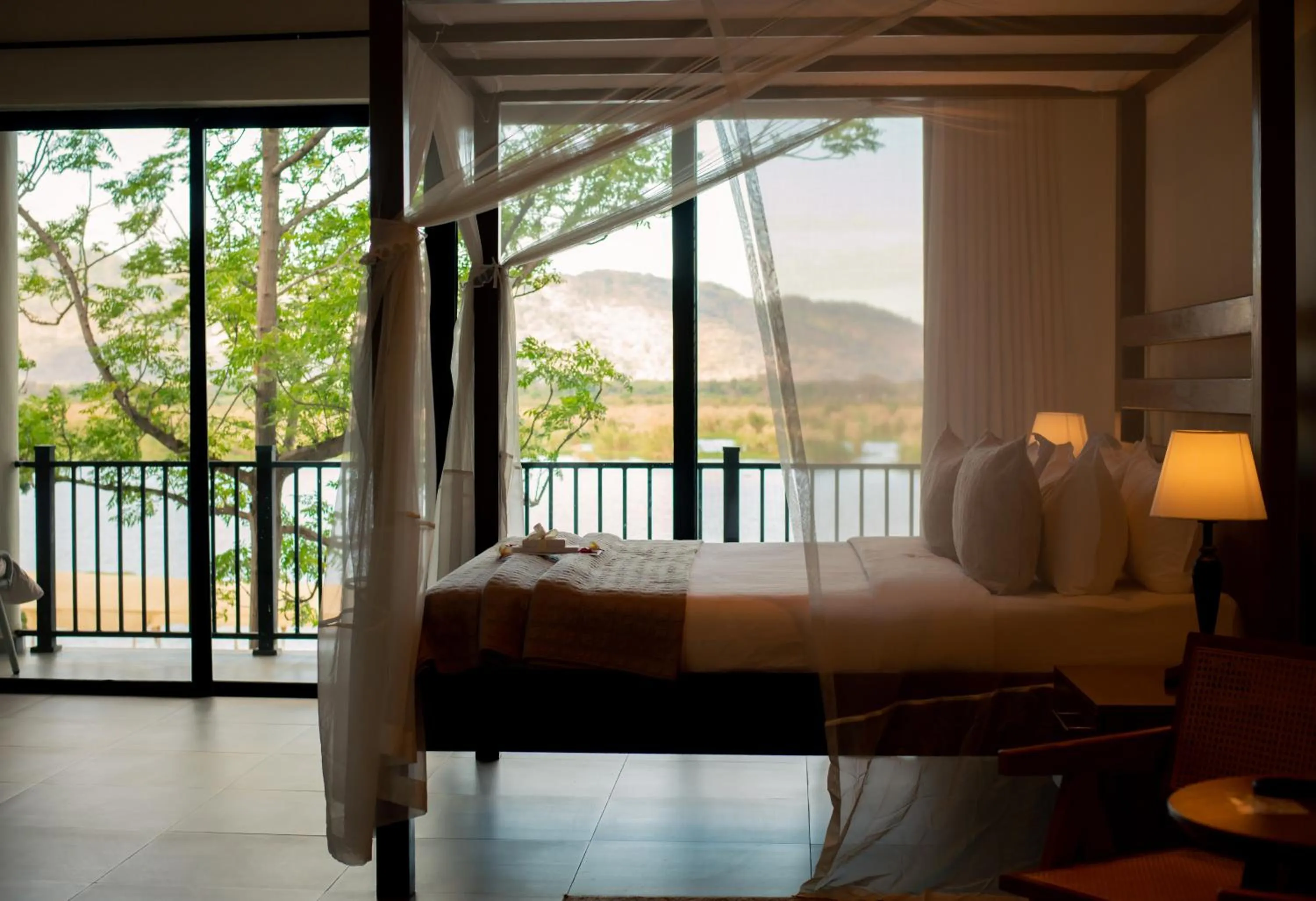 Bed in Waters Edge Liwonde