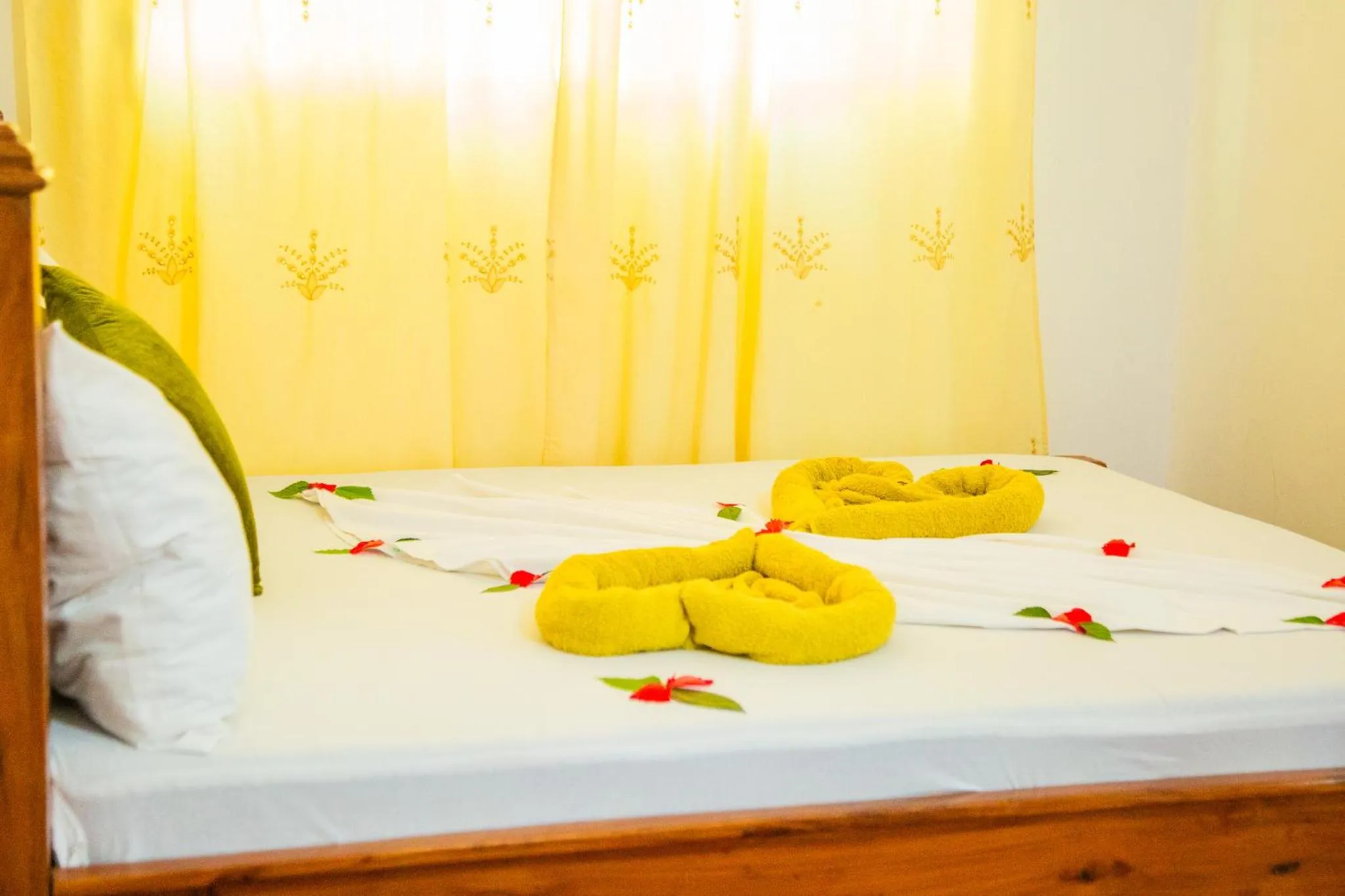 Bed in Pamoja Beach Stays Hotel in Jambiani