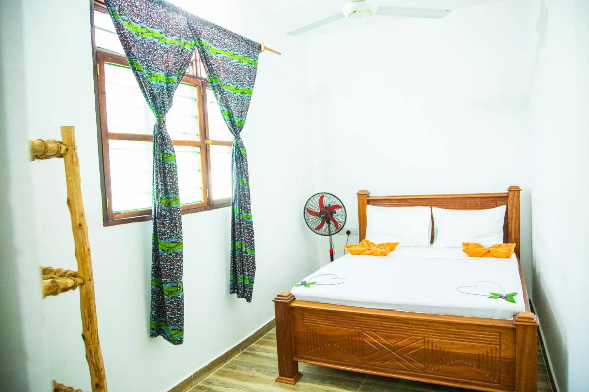 Bedroom, Bed in Pamoja Beach Stays Hotel in Jambiani