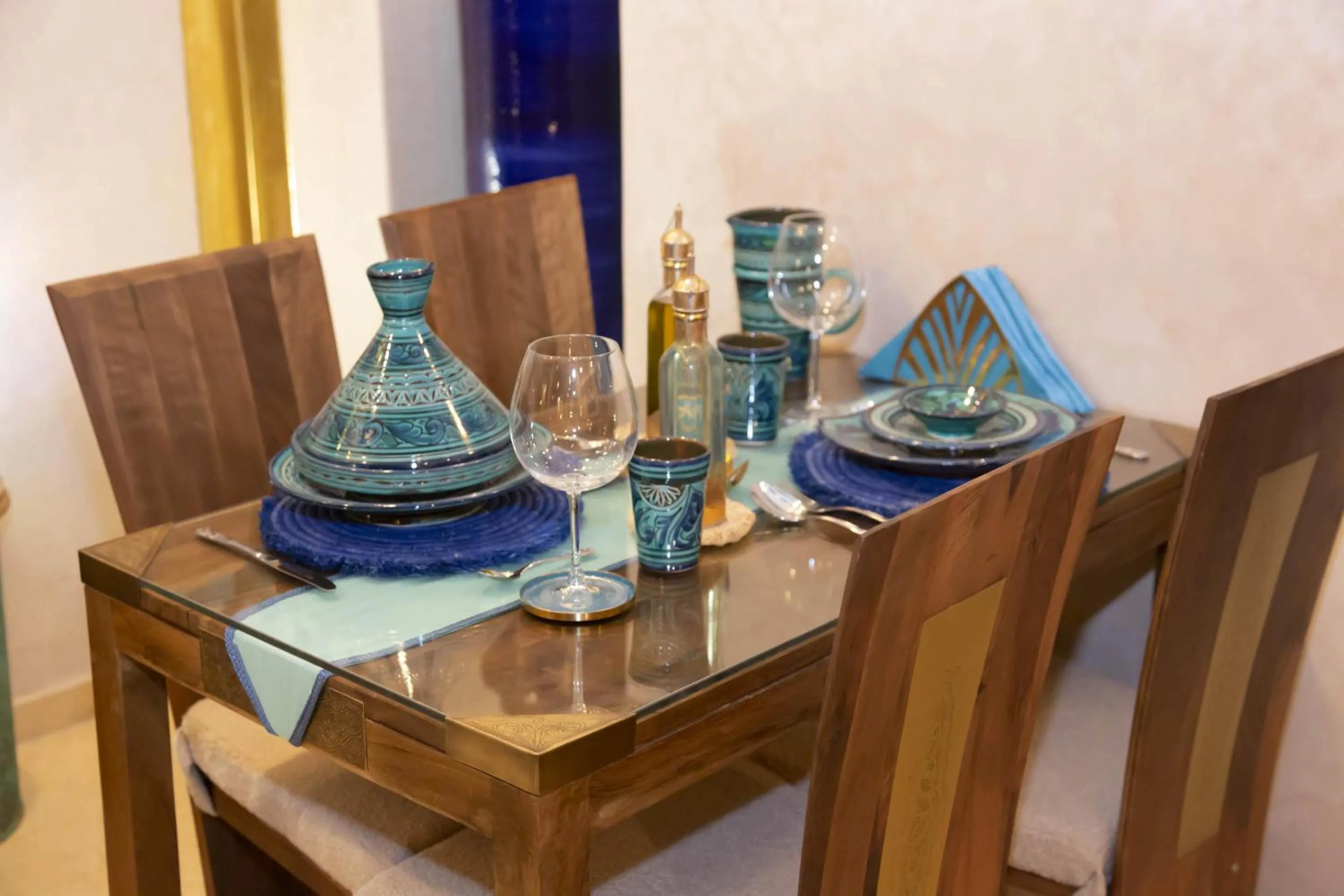 Dining area in Riad La Rose Orientale Marrakech
