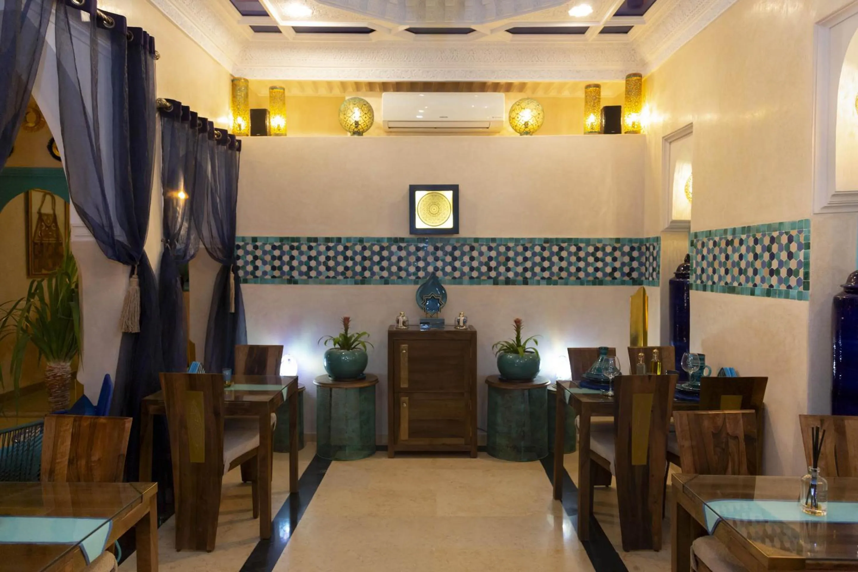 Dining area in Riad La Rose Orientale Marrakech