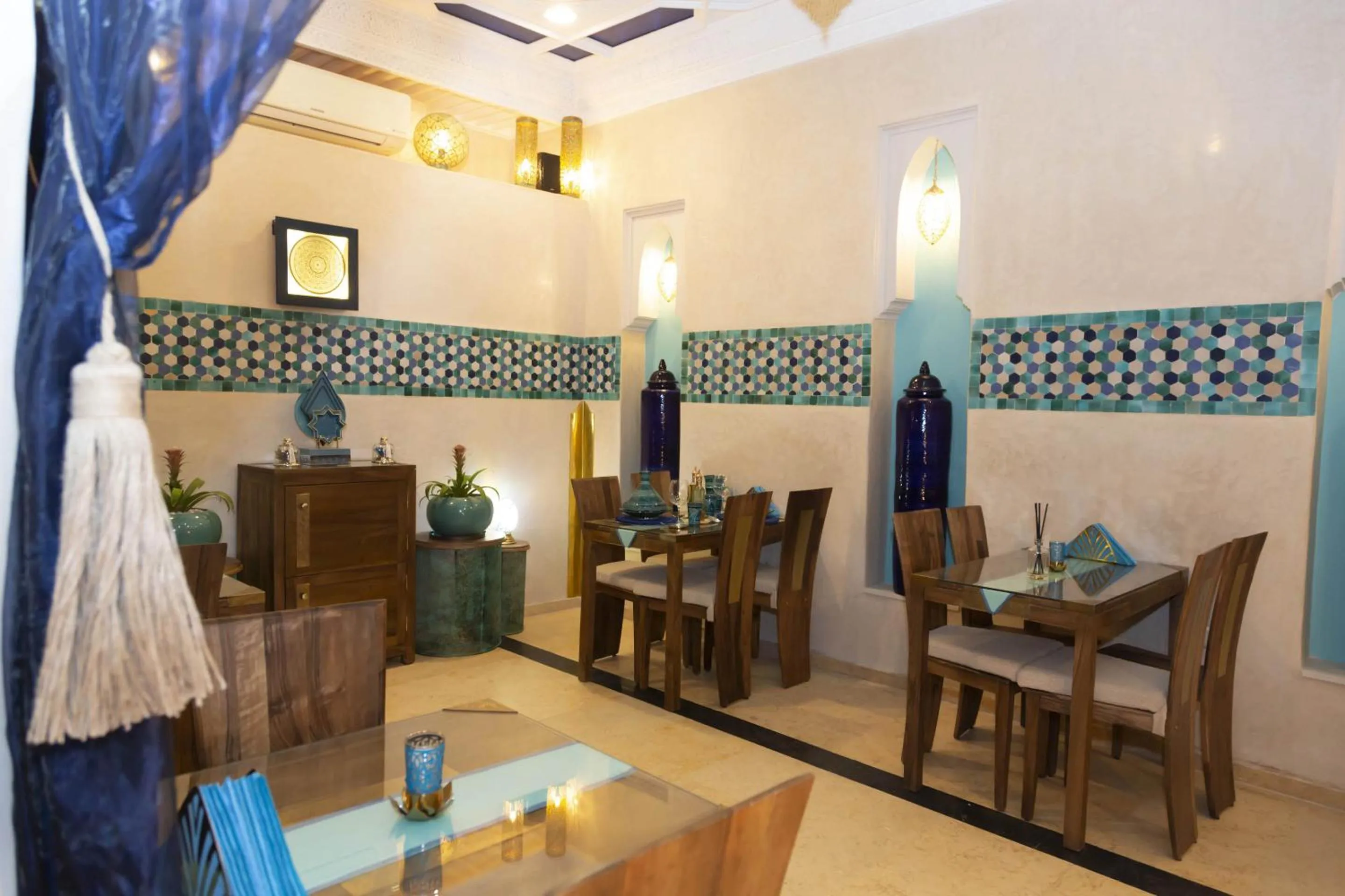 Dining area in Riad La Rose Orientale Marrakech