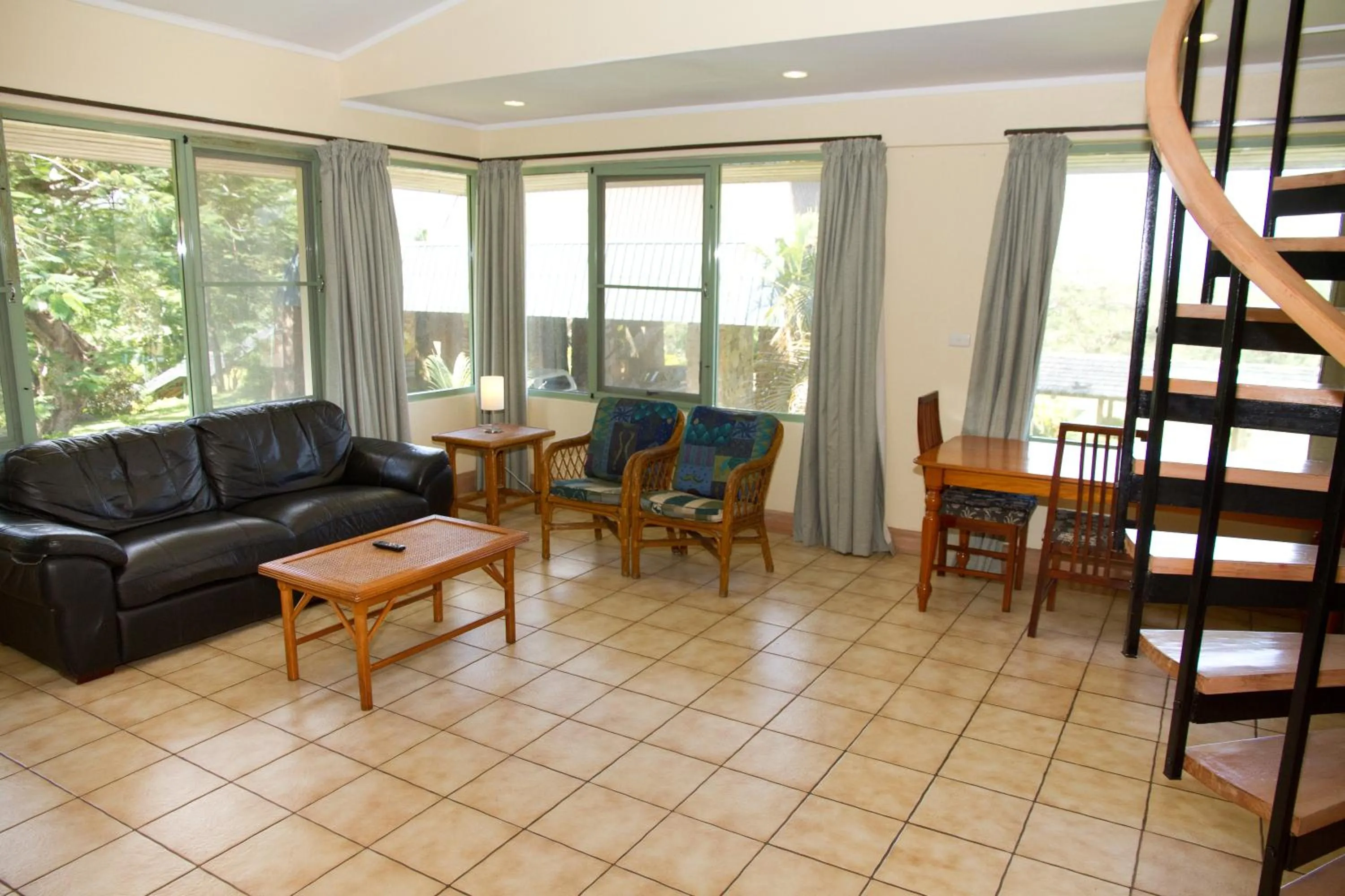 Living room in Tanoa Apartments