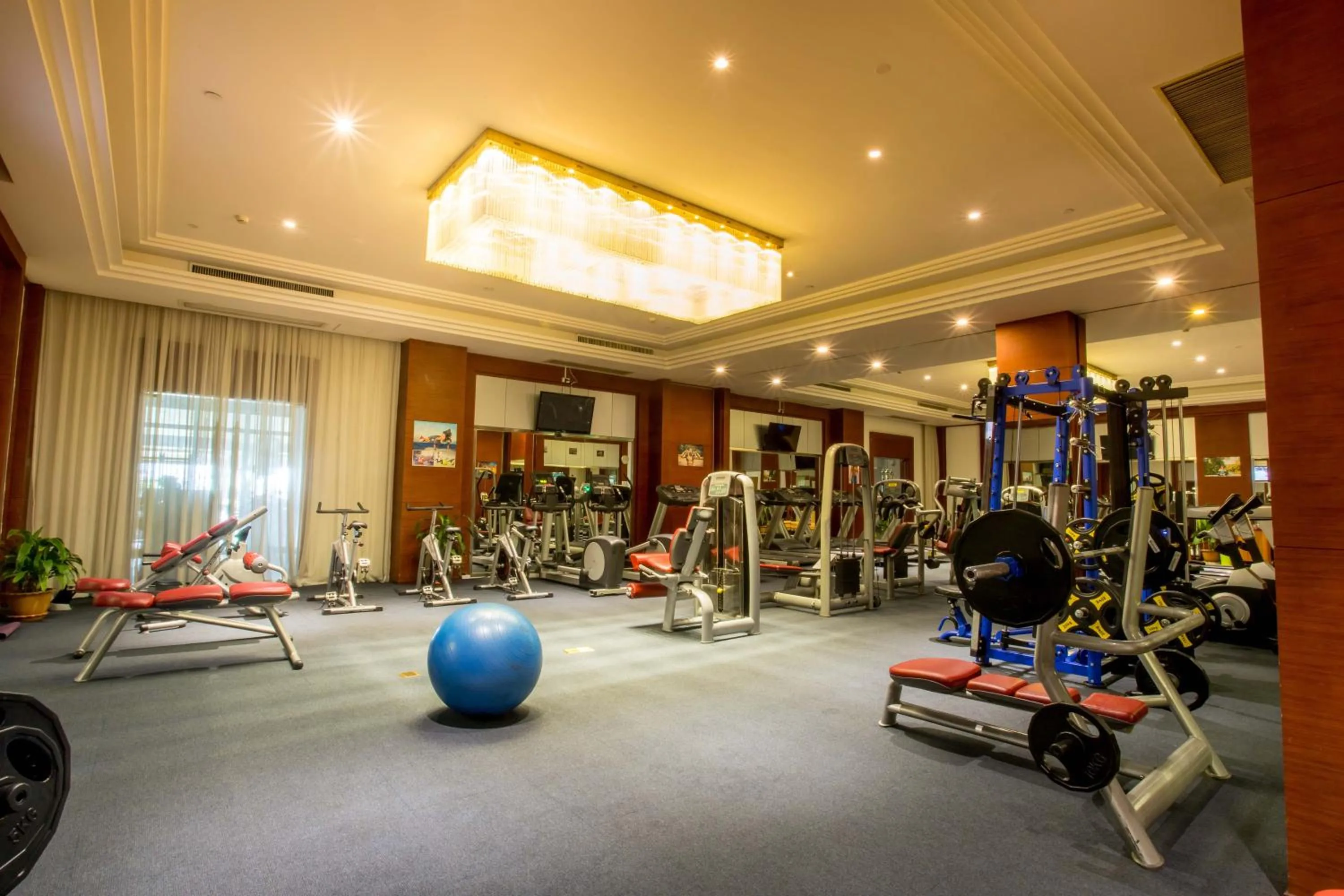 Fitness centre/facilities in Landmark Mekong Riverside Hotel