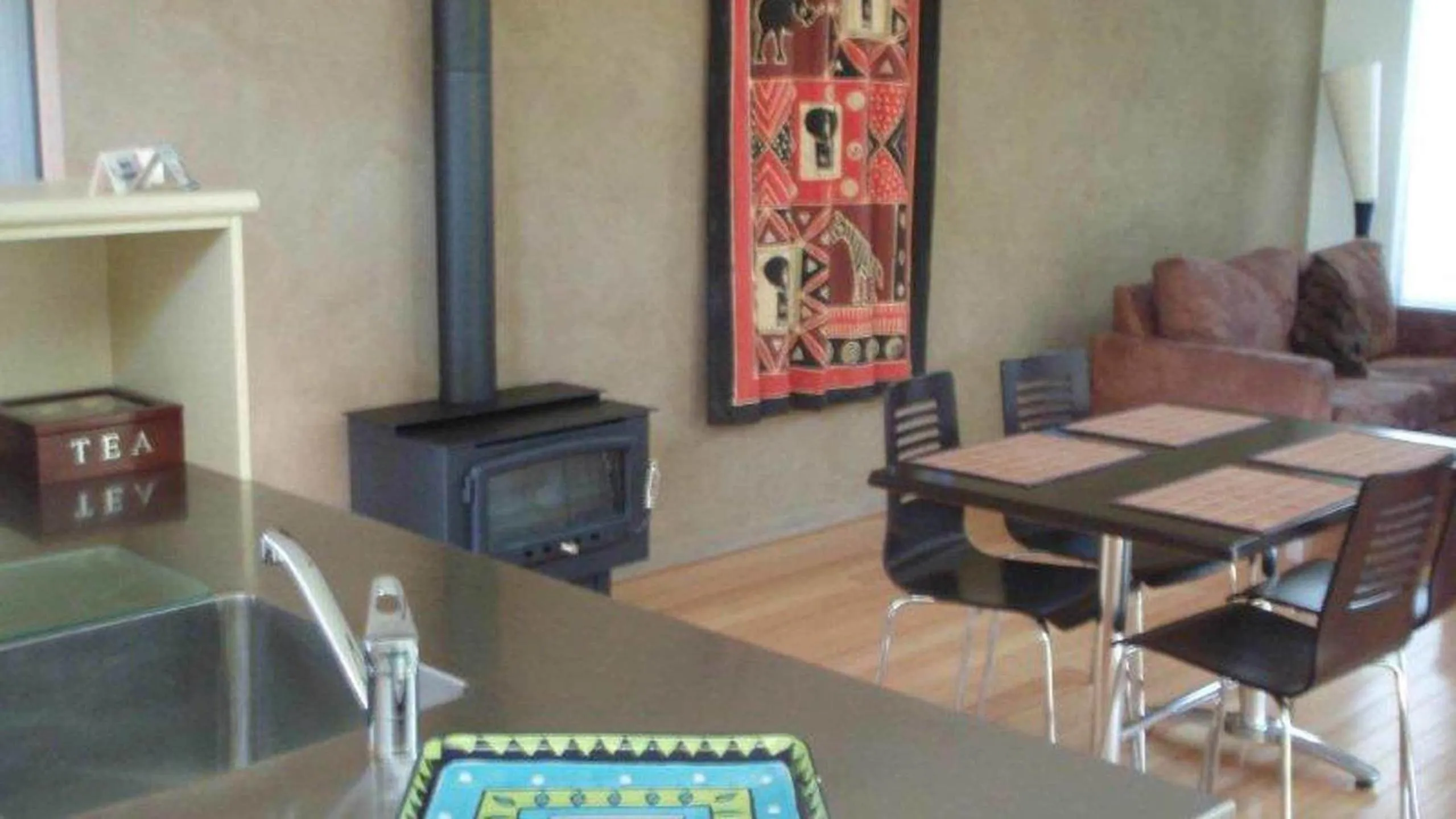 Living room in Marion Holiday Park