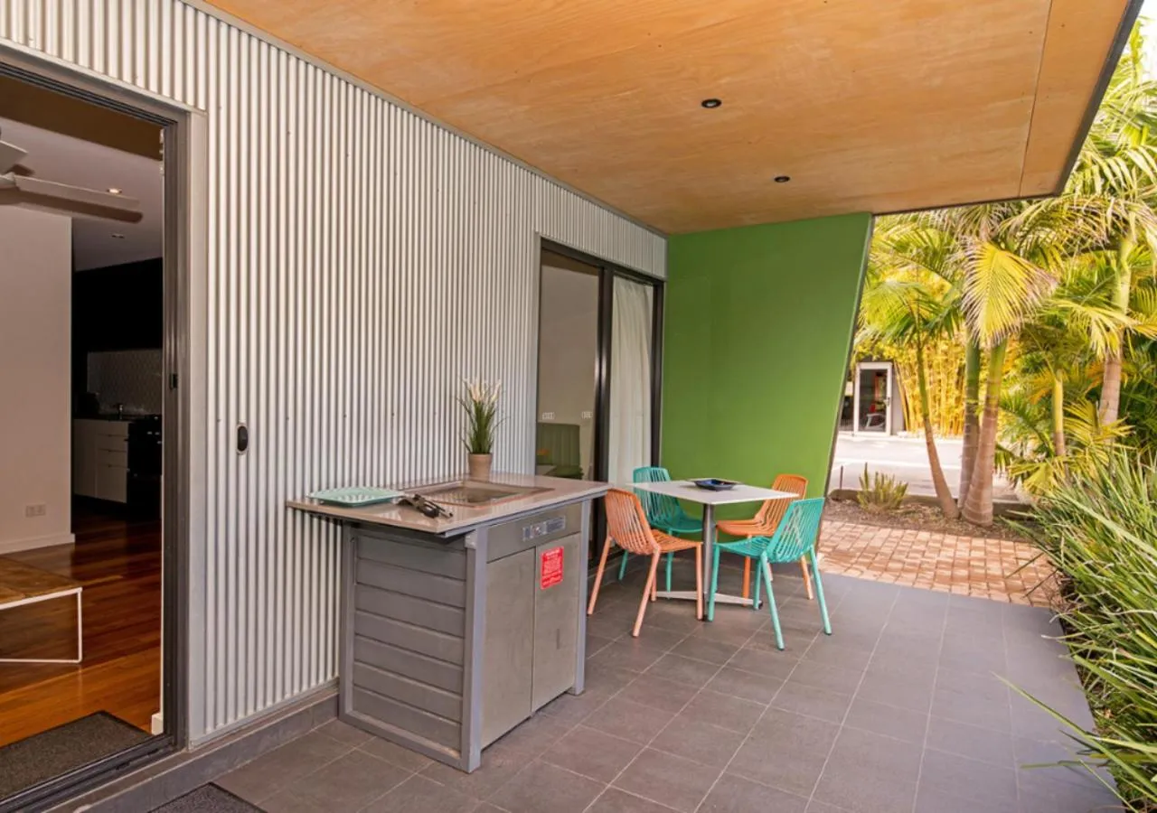 Patio in Marion Holiday Park